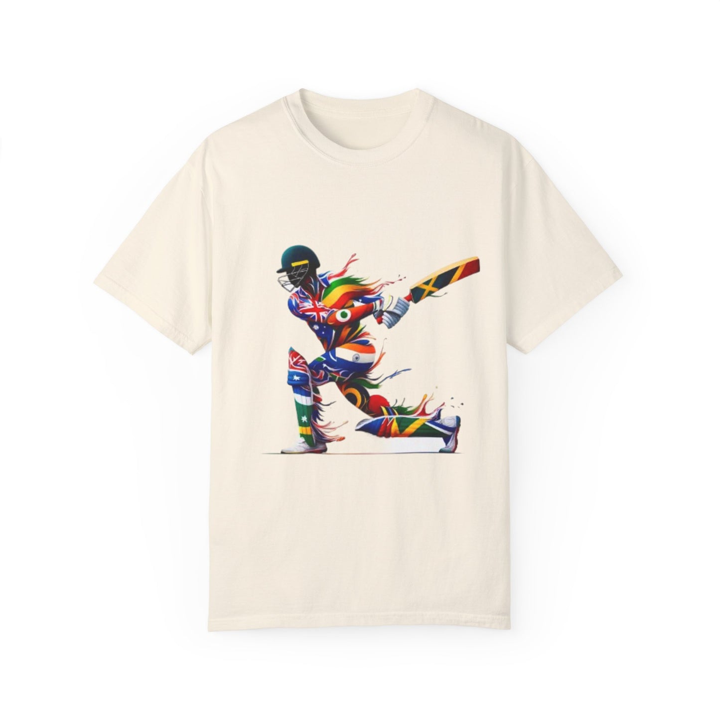 Cricket Design [Unisex Garment-Dyed T-shirt]