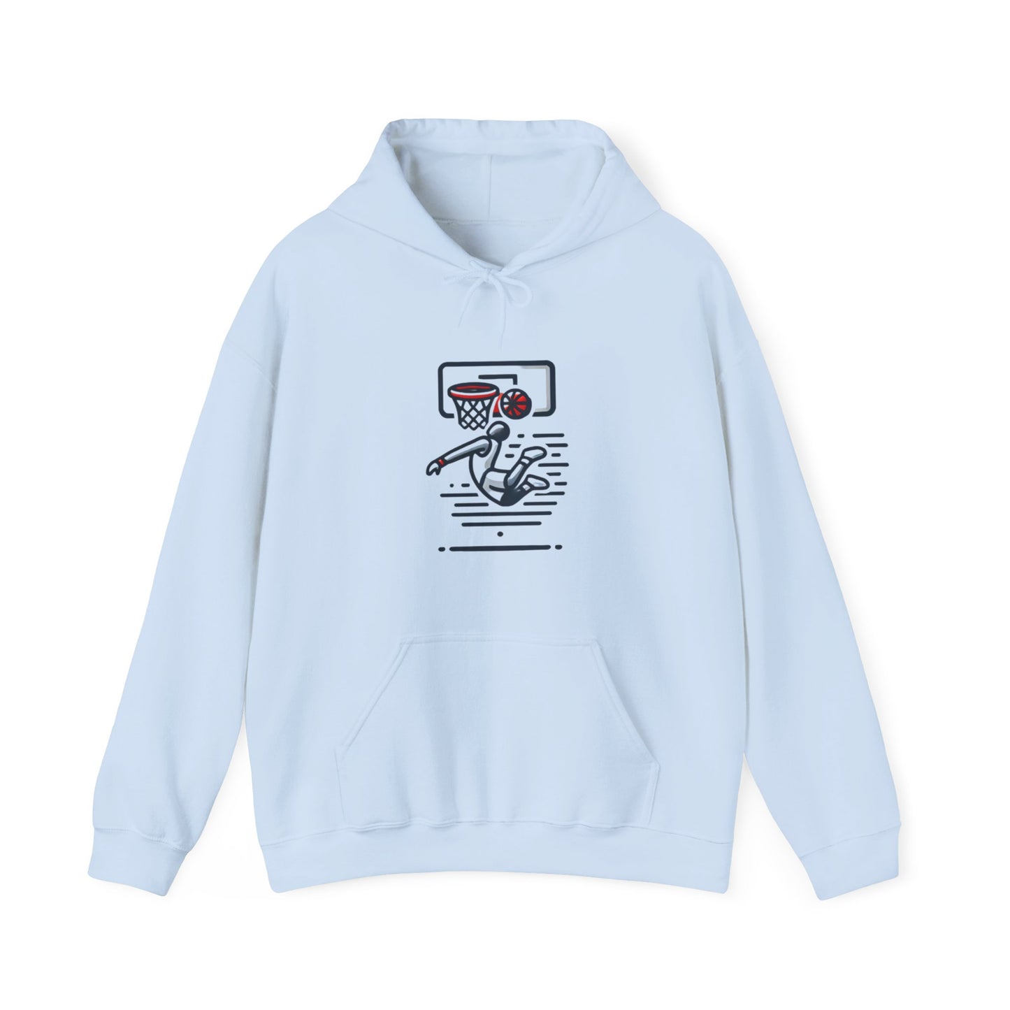Basket Ball Design [Unisex Heavy Blend™ Hooded Sweatshirt]