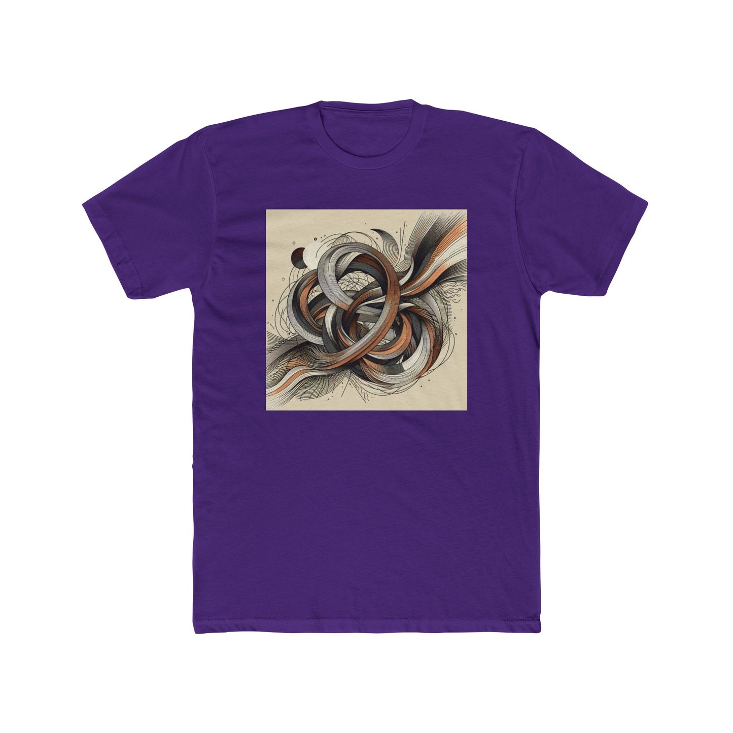 Flowing Lines: Art in Motion Tee T-Shirt