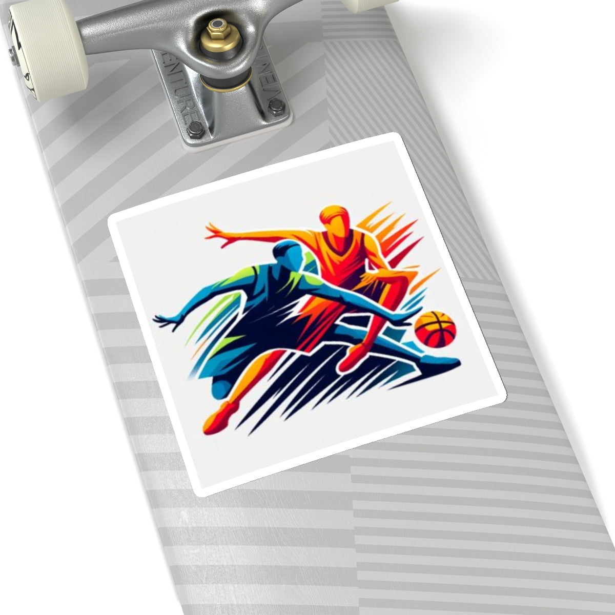 Basket Ball Design 2 [Kiss-Cut Stickers]