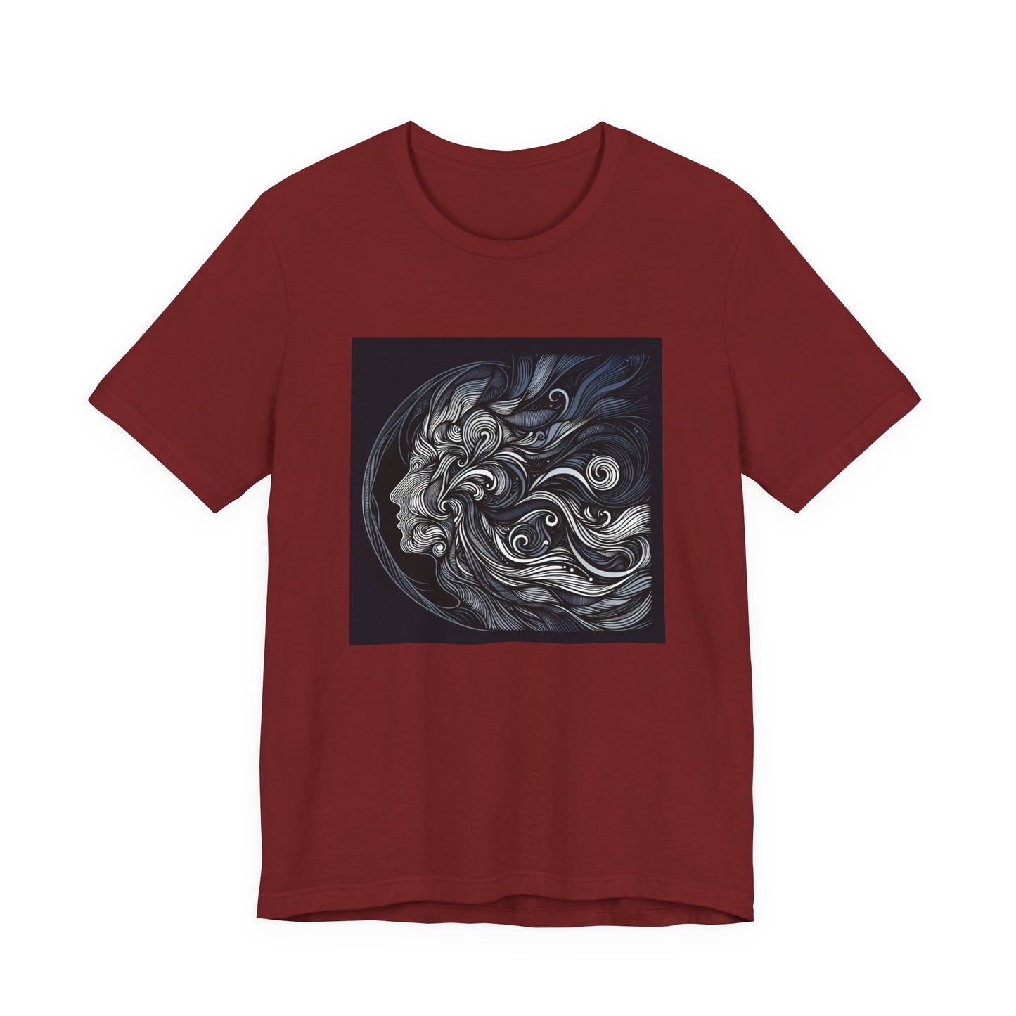 Flowing Lines: Wear Your Art in Motion T-Shirt