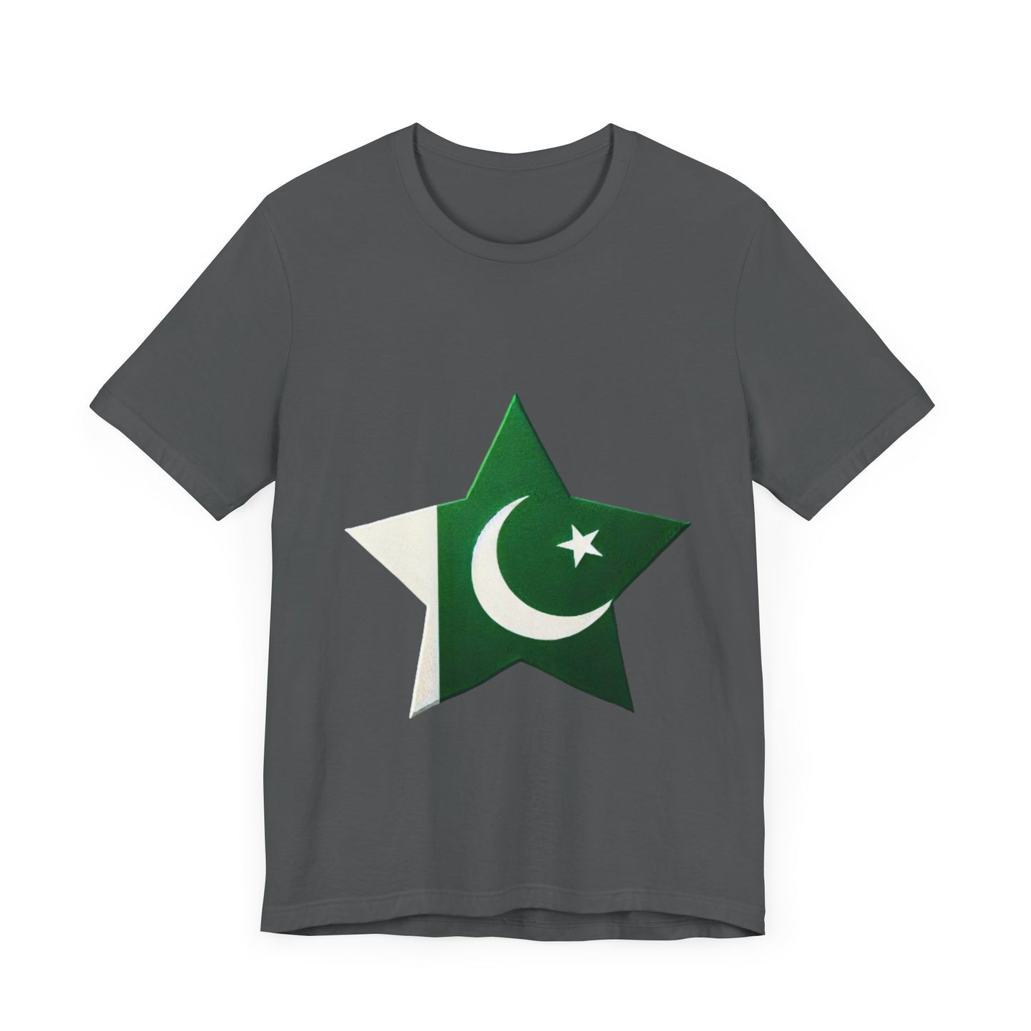Pakistan flag design [Unisex Jersey Short Sleeve Tee]