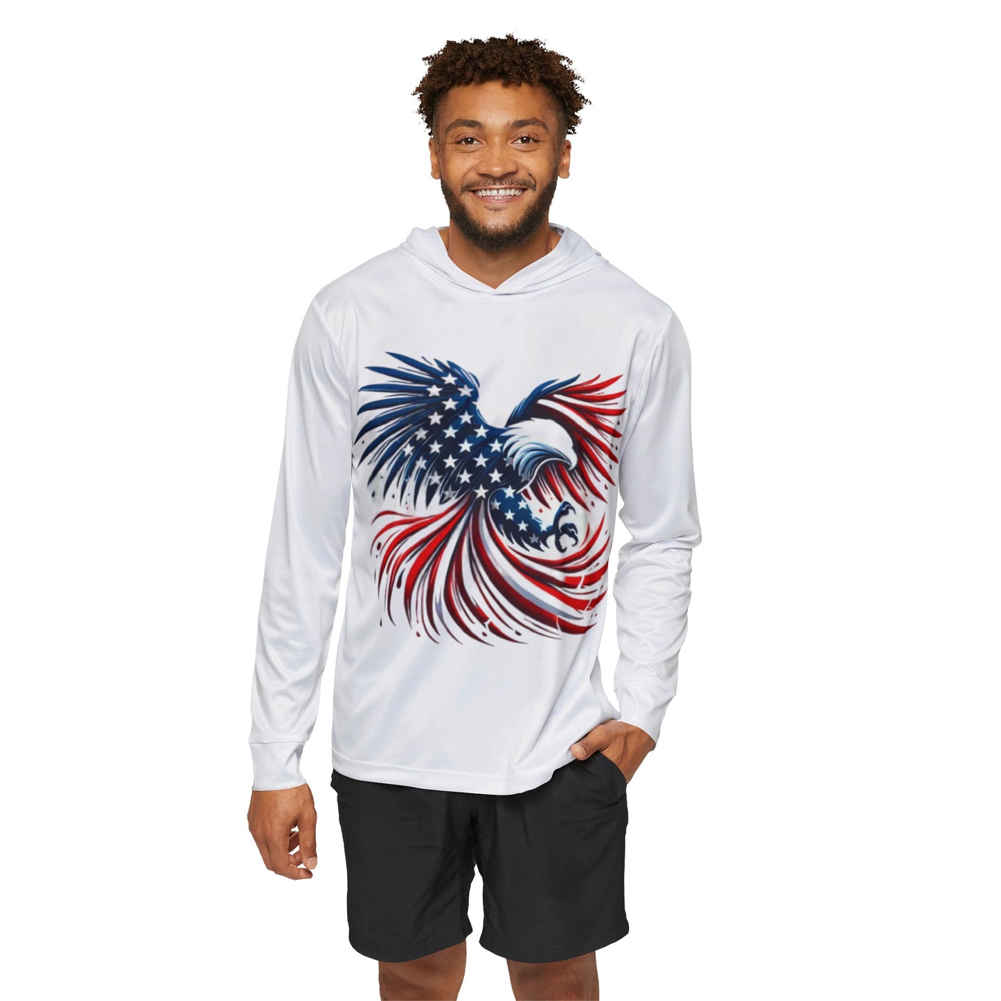 July 4th Design [Men's Sports Warmup Hoodie (AOP)]