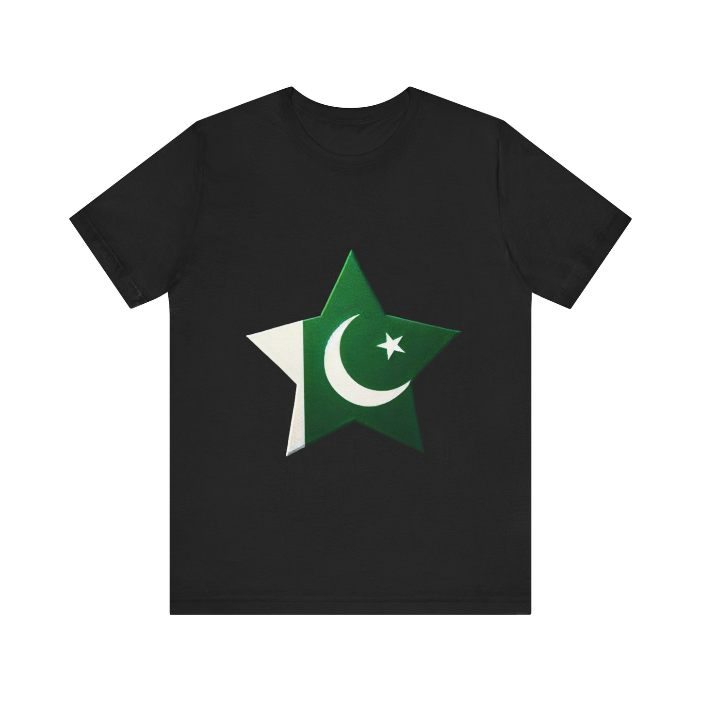 Pakistan flag design [Unisex Jersey Short Sleeve Tee]
