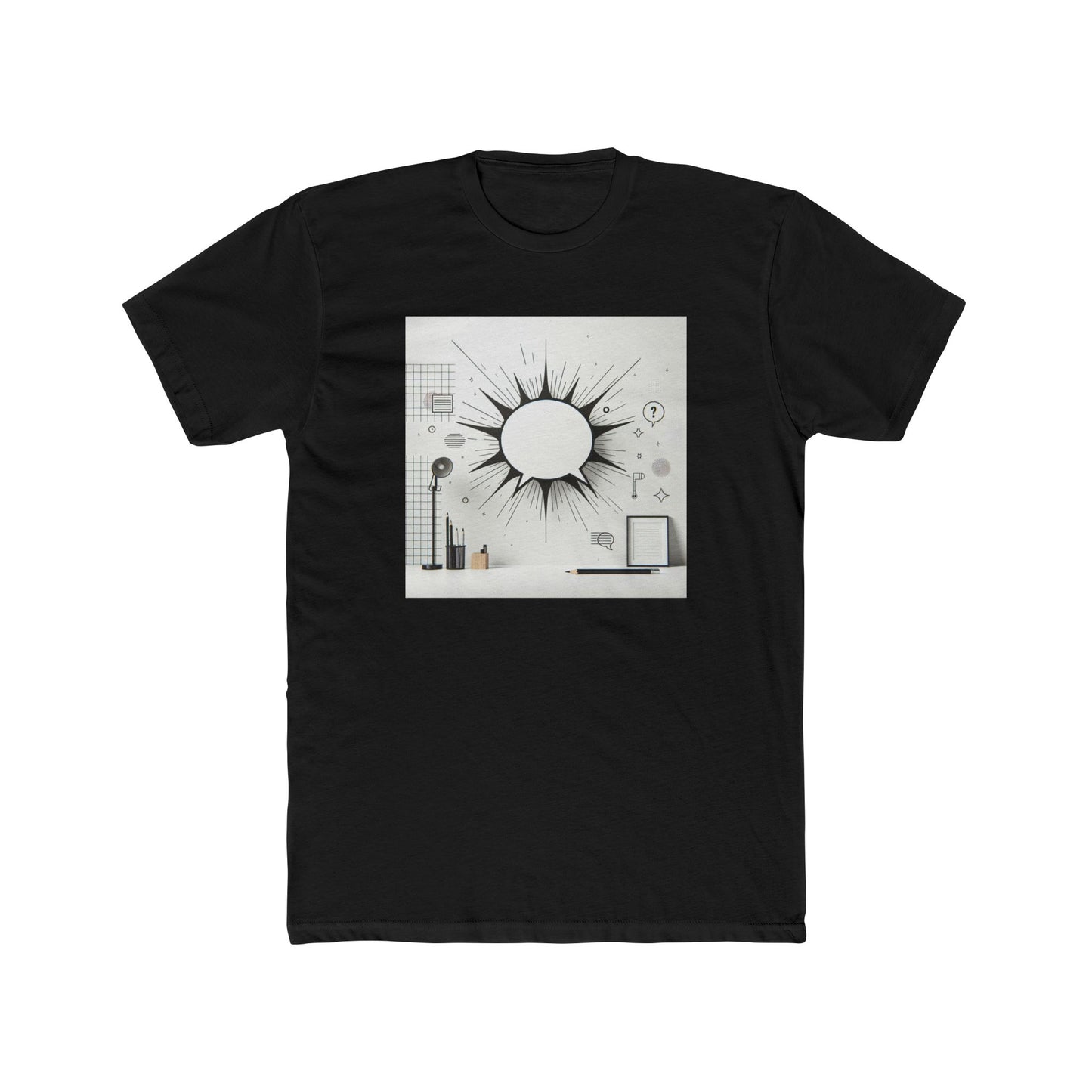 Silent Story: Words Speak Louder Than Faces T-Shirt