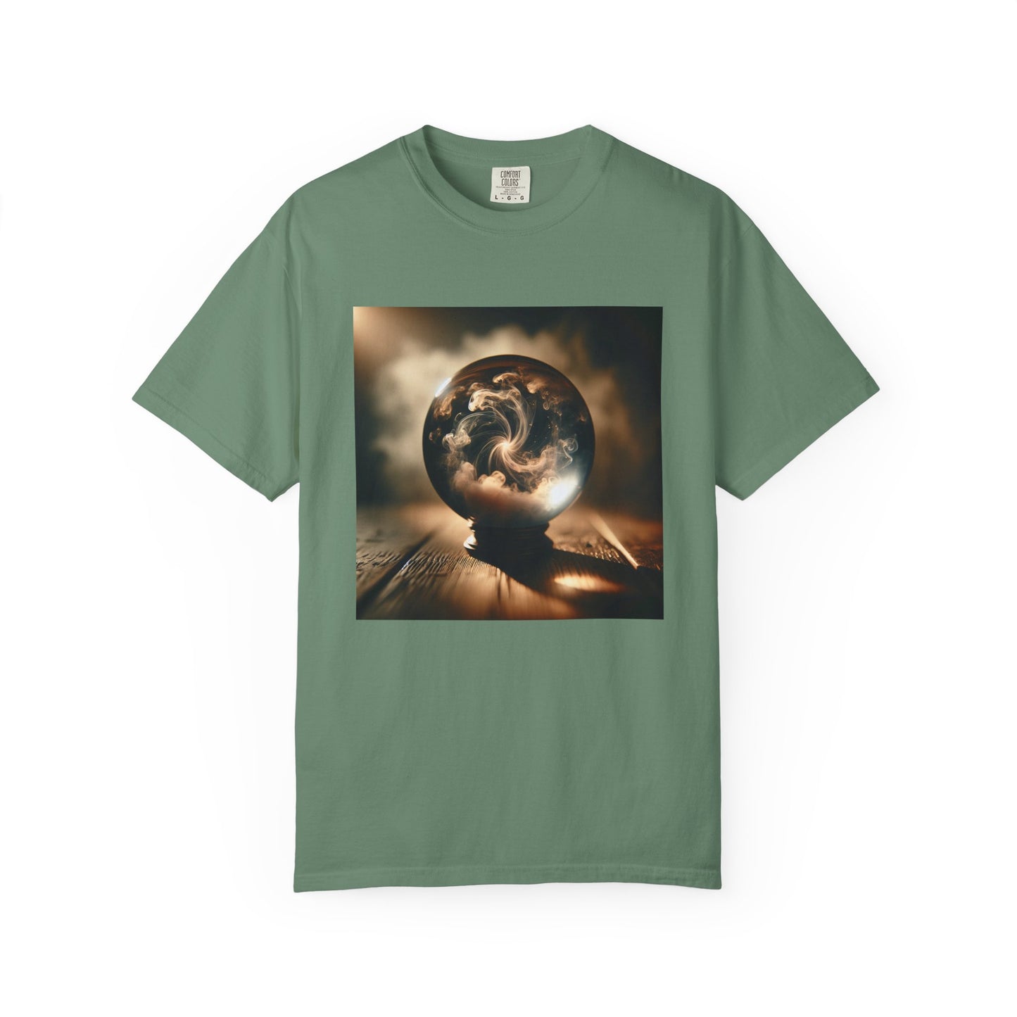 Enchanted Glimpse: Mystical Visions Swirling Within T-Shirt