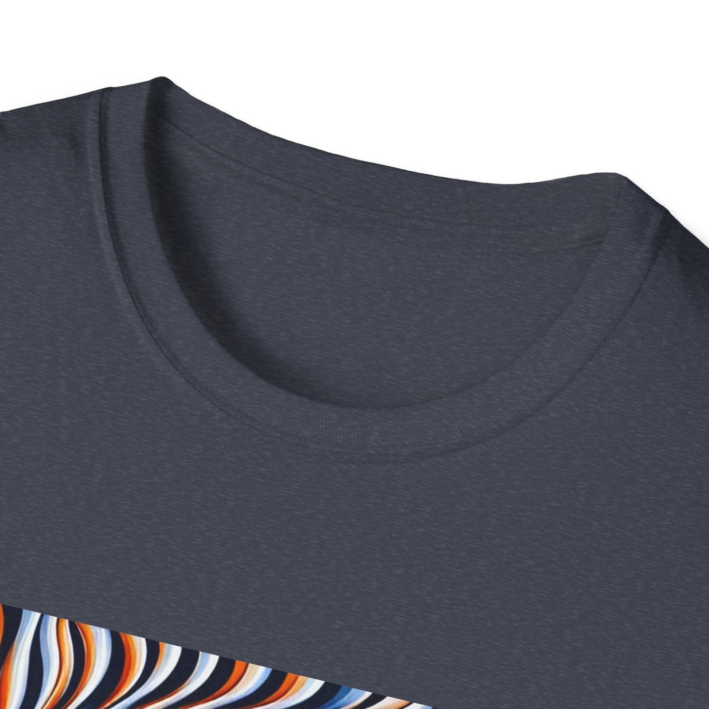 Sweet Swirl: Dive Into the Orange Illusion T-Shirt