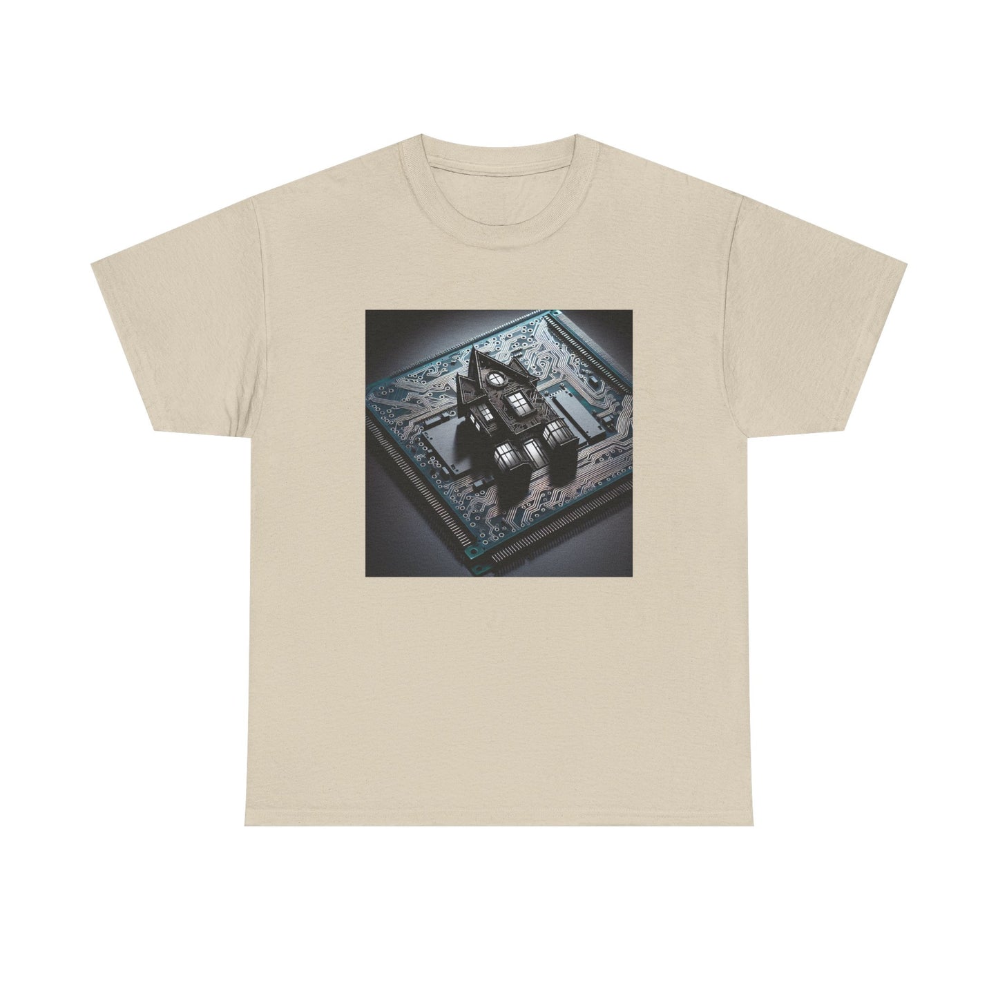 Techno Haunt: Ghostly Circuits of the Night T-Shirt