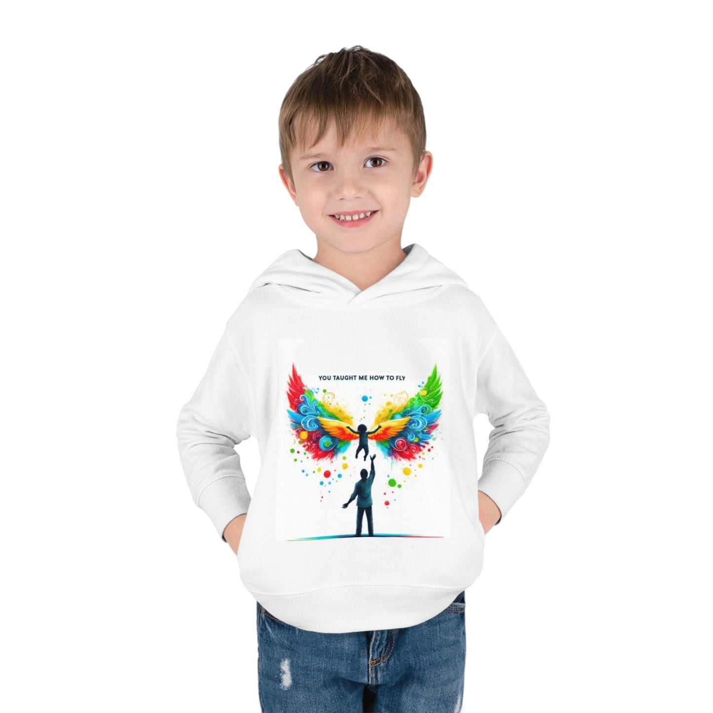 Father's Love Design [Toddler Pullover Fleece Hoodie]