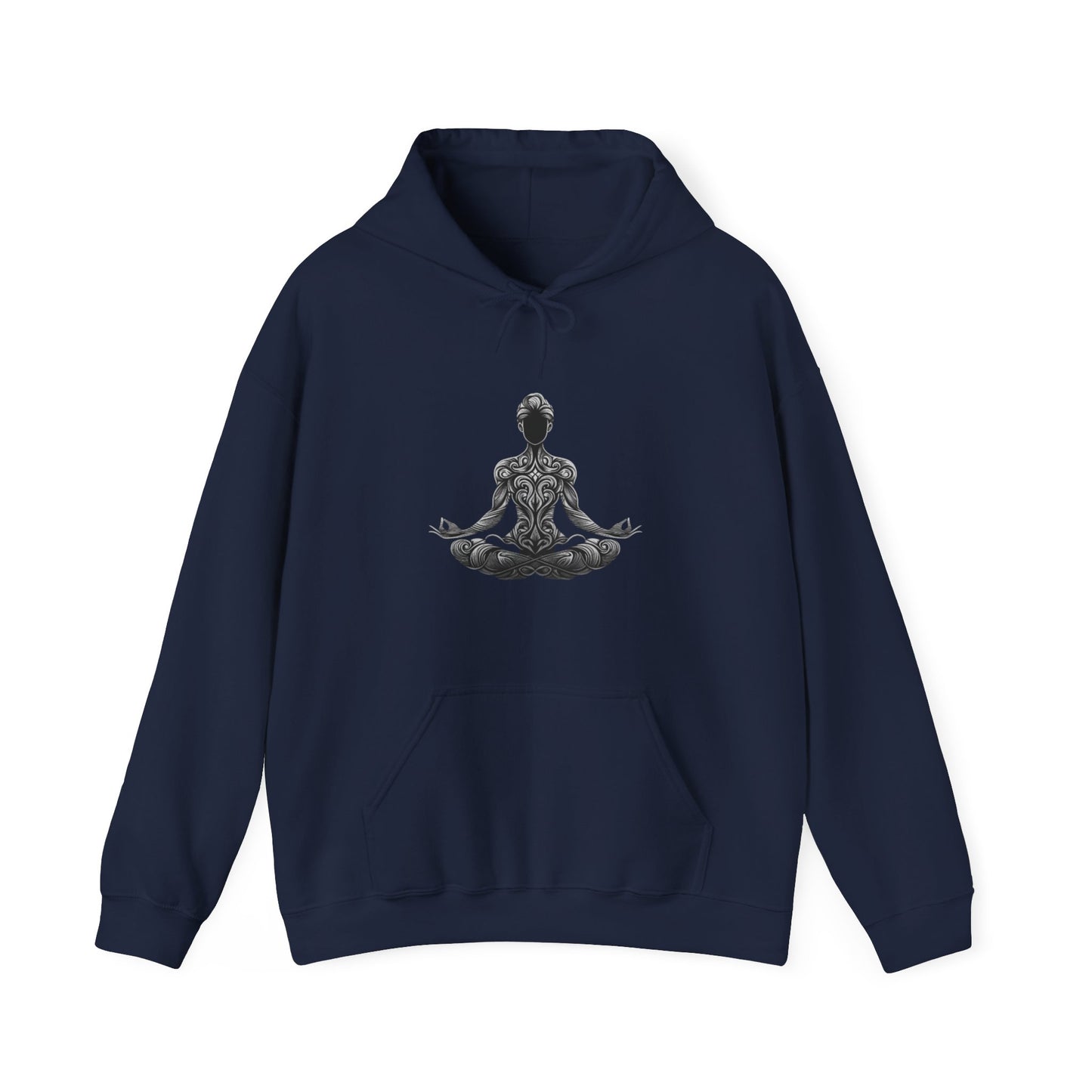 Meditation Design [Unisex Heavy Blend™ Hooded Sweatshirt]