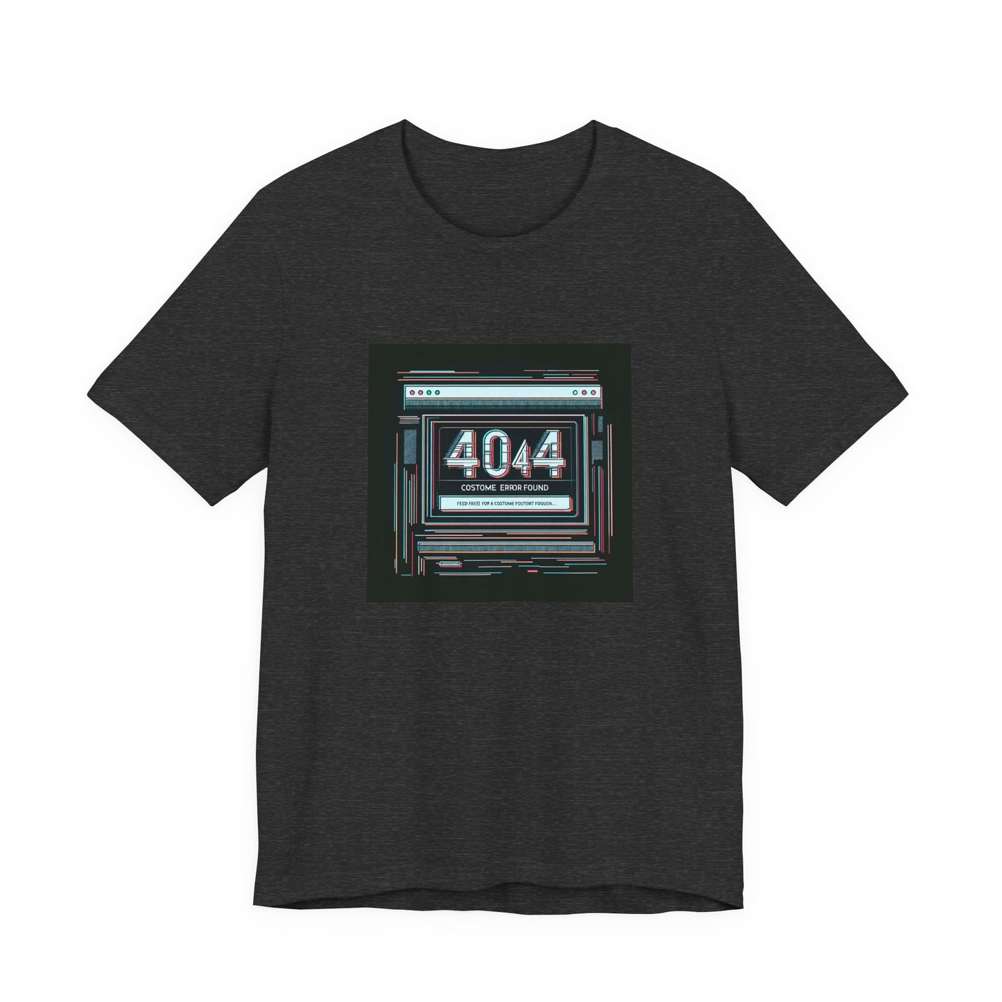 Tech Glitch Chic: 404 Costume Not Found T-Shirt