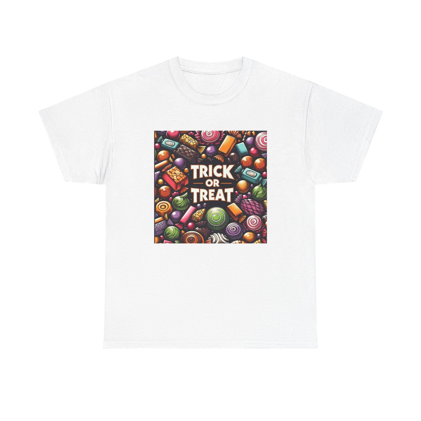 Sweet Illusions: Trick or Treat Delight Tee T-Shirt