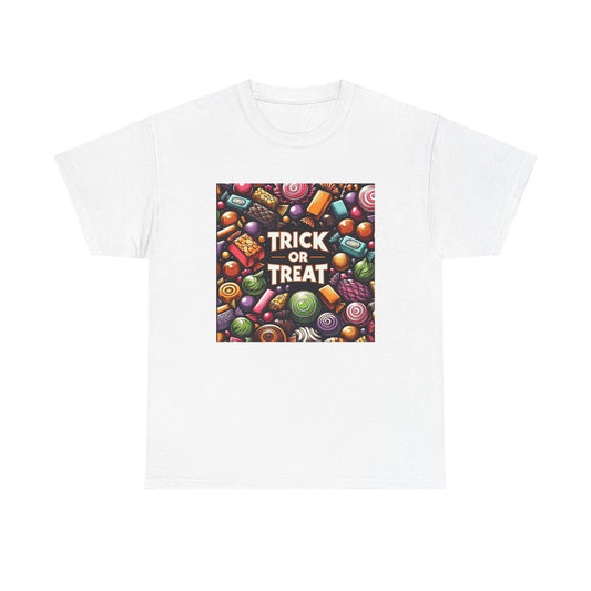 Sweet Illusions: Trick or Treat Delight Tee T-Shirt