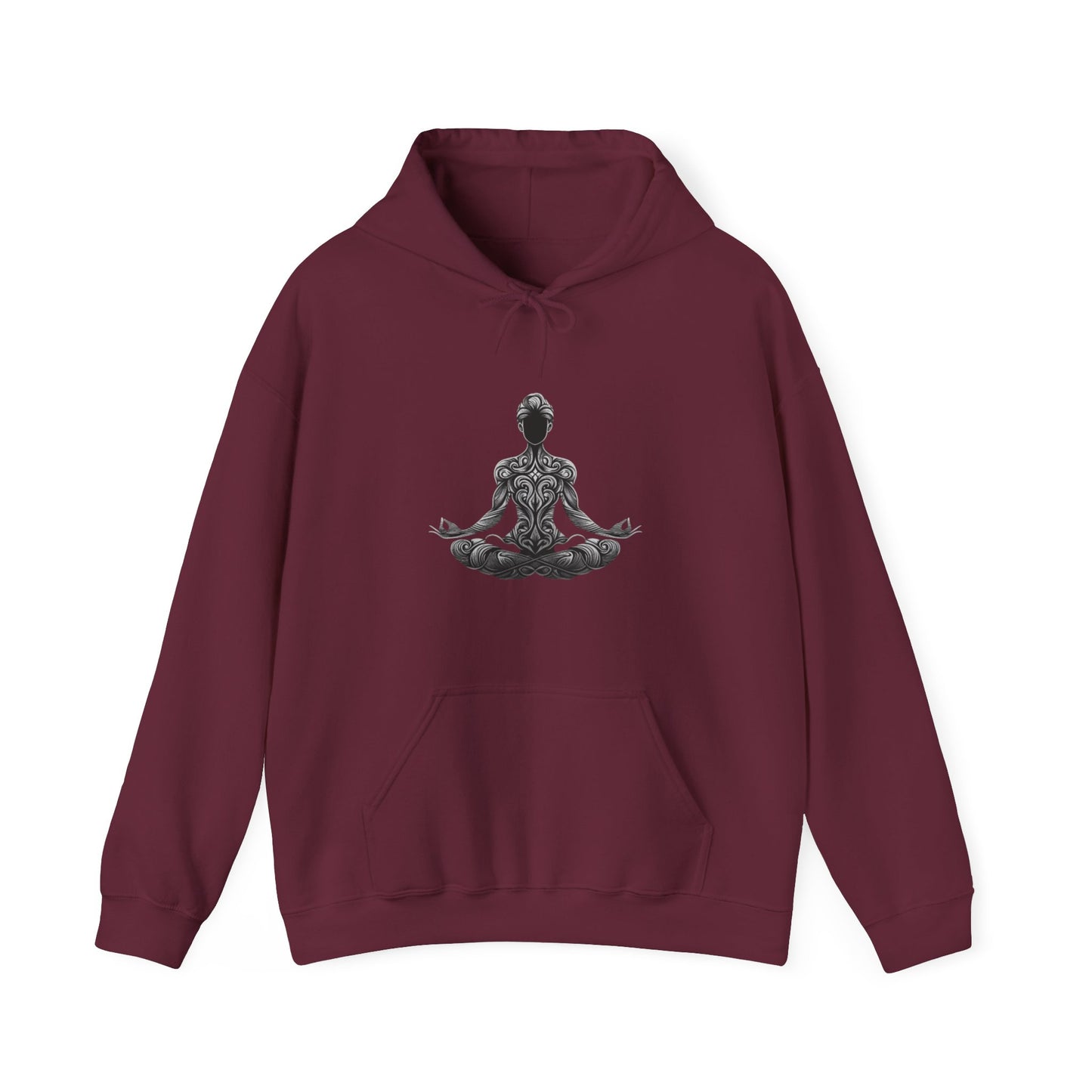 Meditation Design [Unisex Heavy Blend™ Hooded Sweatshirt]