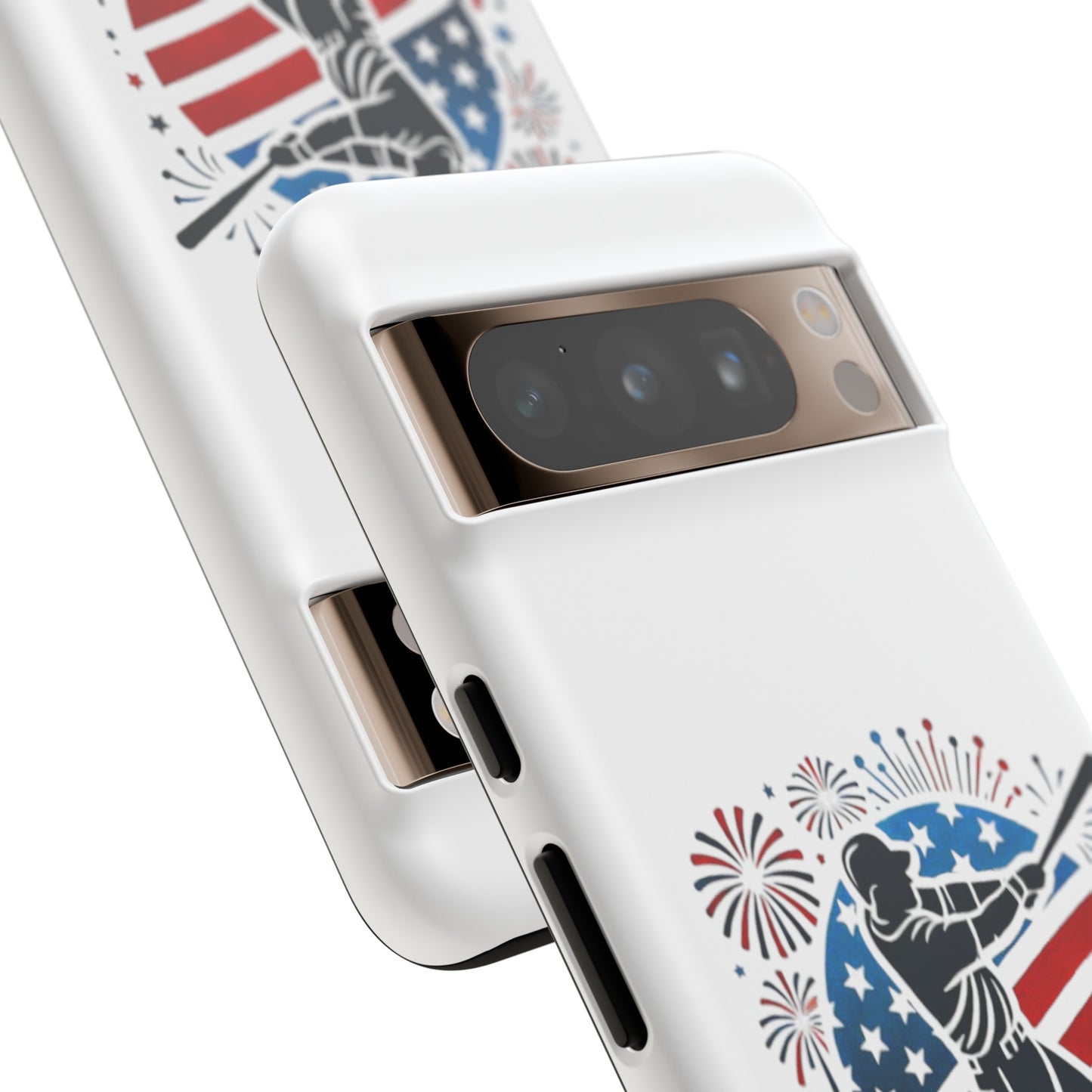 July 4th Baseball design Tough Cases