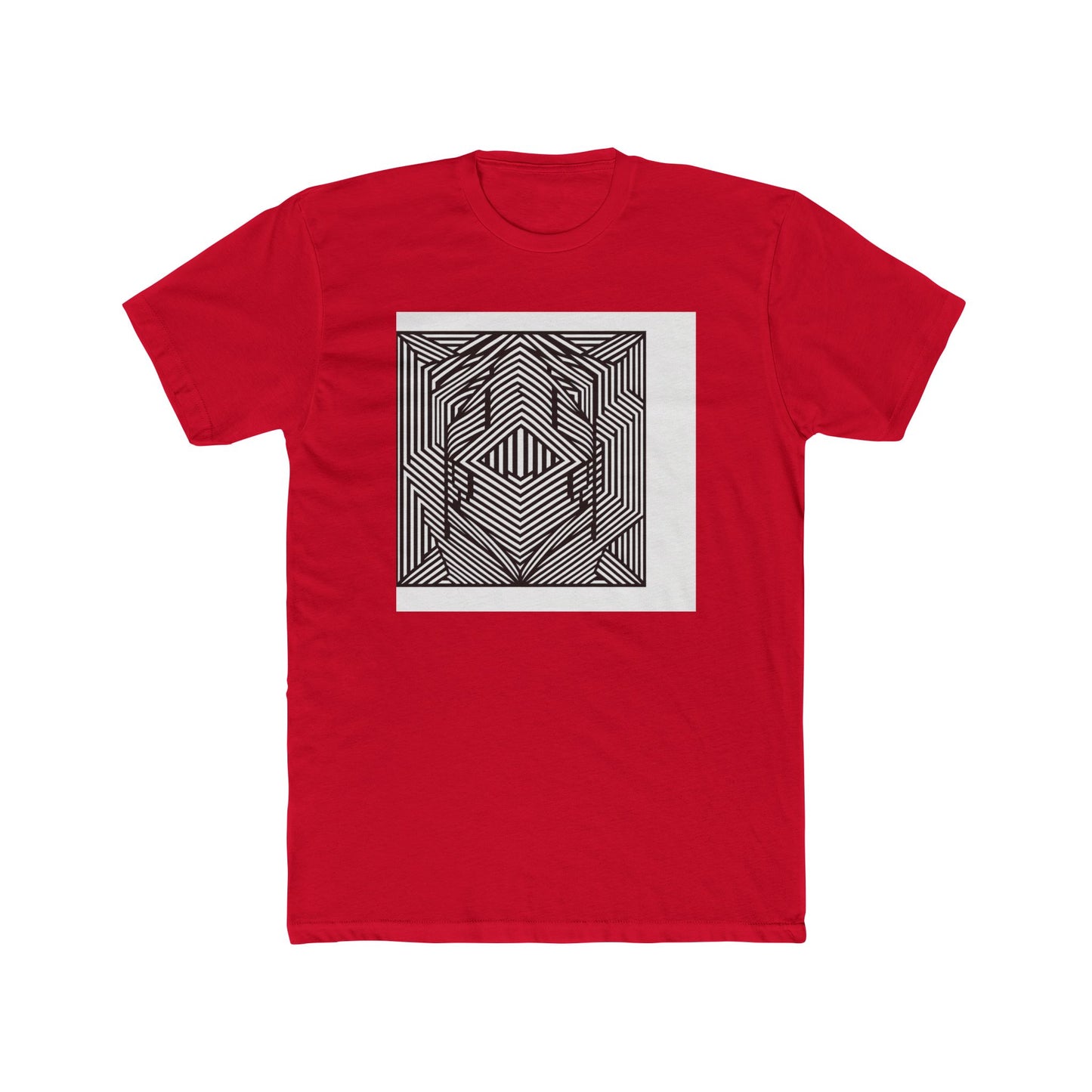 Mind-Bending Stripes: Unleash the Illusion Within T-Shirt
