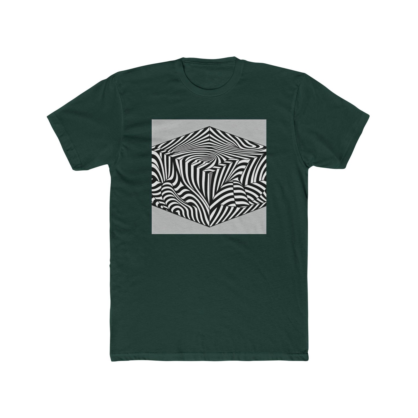 Mind-Bending Stripes: See Beyond the Lines T-Shirt