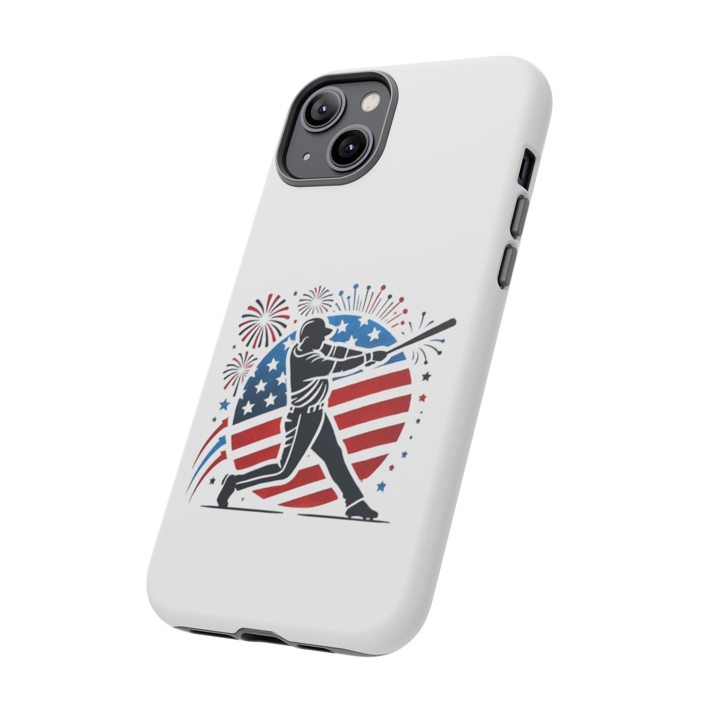 July 4th Baseball design Tough Cases