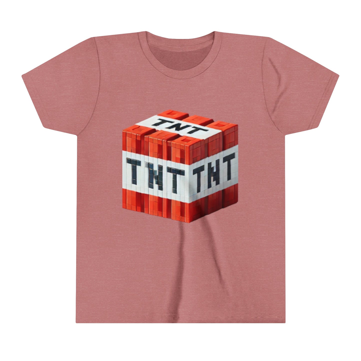Minecraft TNT Design[Youth Short Sleeve Tee]