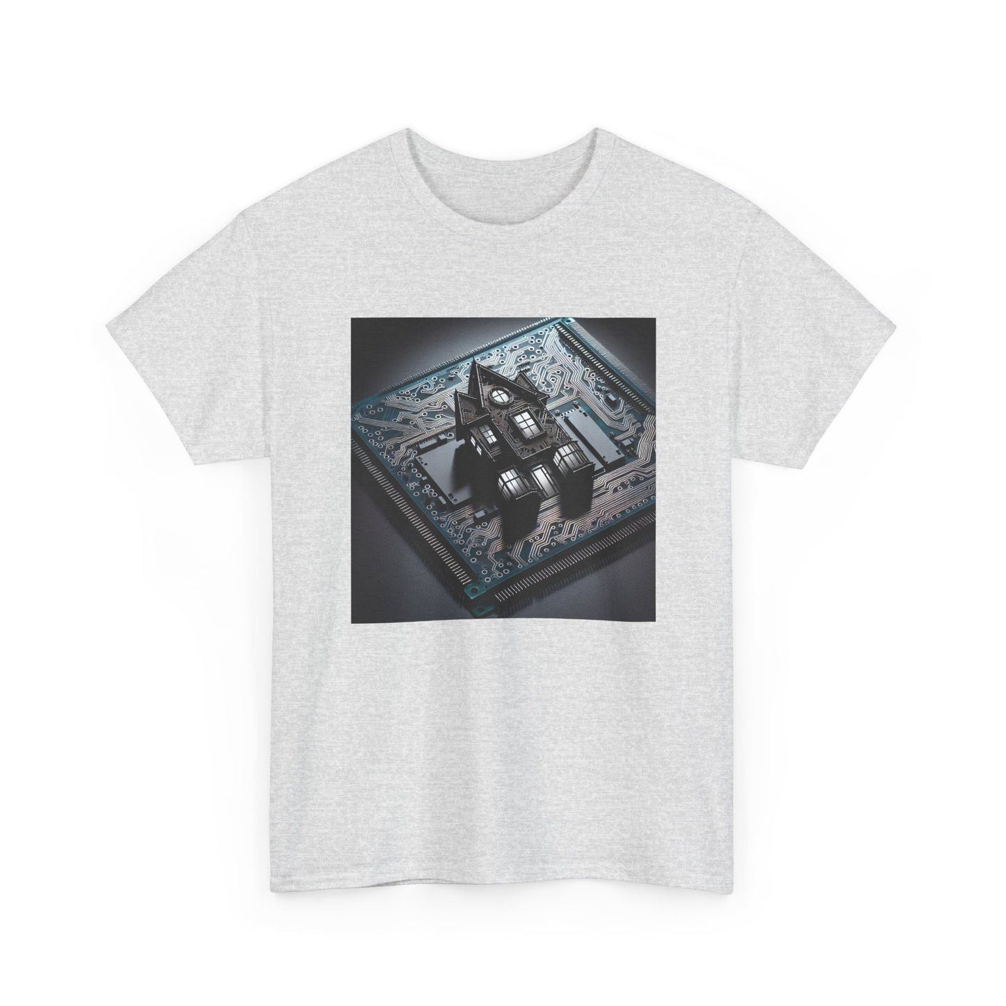 Techno Haunt: Ghostly Circuits of the Night T-Shirt