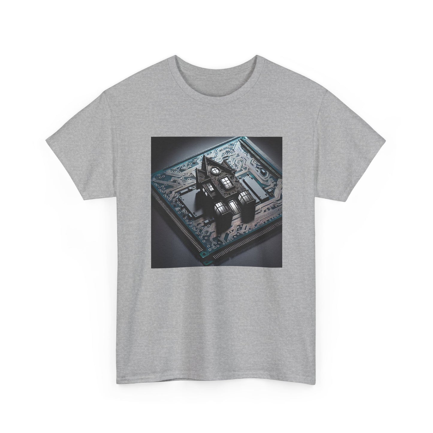 Techno Haunt: Ghostly Circuits of the Night T-Shirt