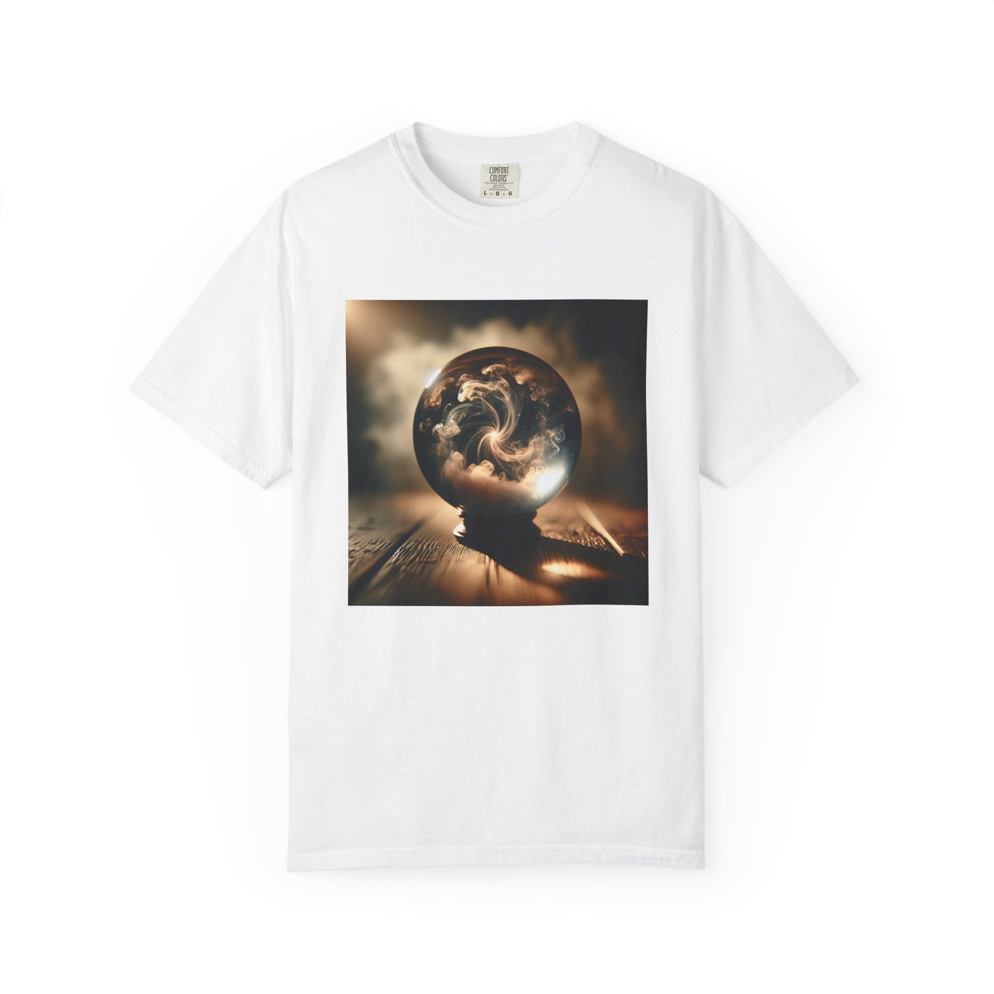 Enchanted Glimpse: Mystical Visions Swirling Within T-Shirt