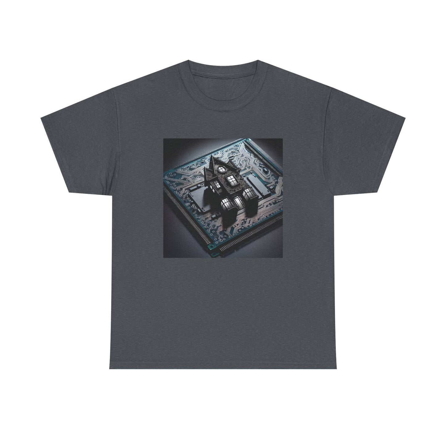 Techno Haunt: Ghostly Circuits of the Night T-Shirt