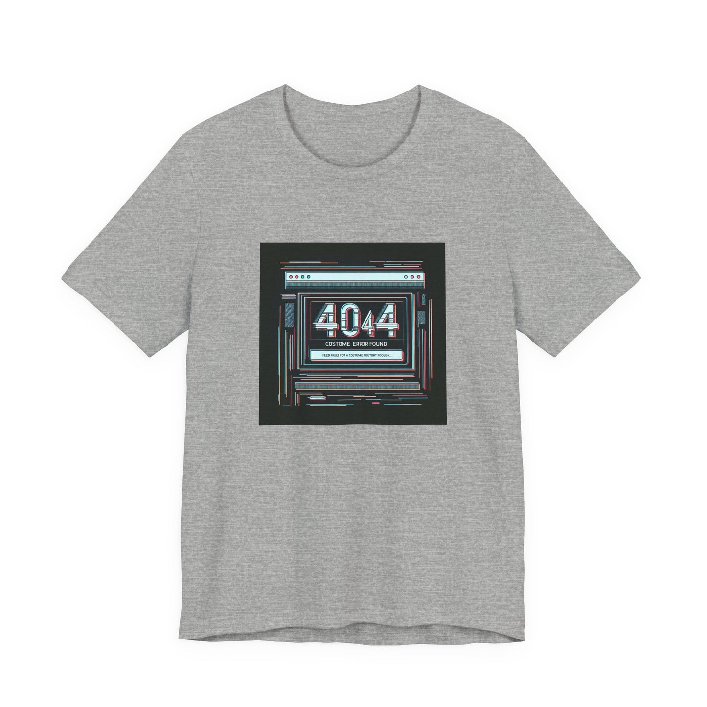 Tech Glitch Chic: 404 Costume Not Found T-Shirt