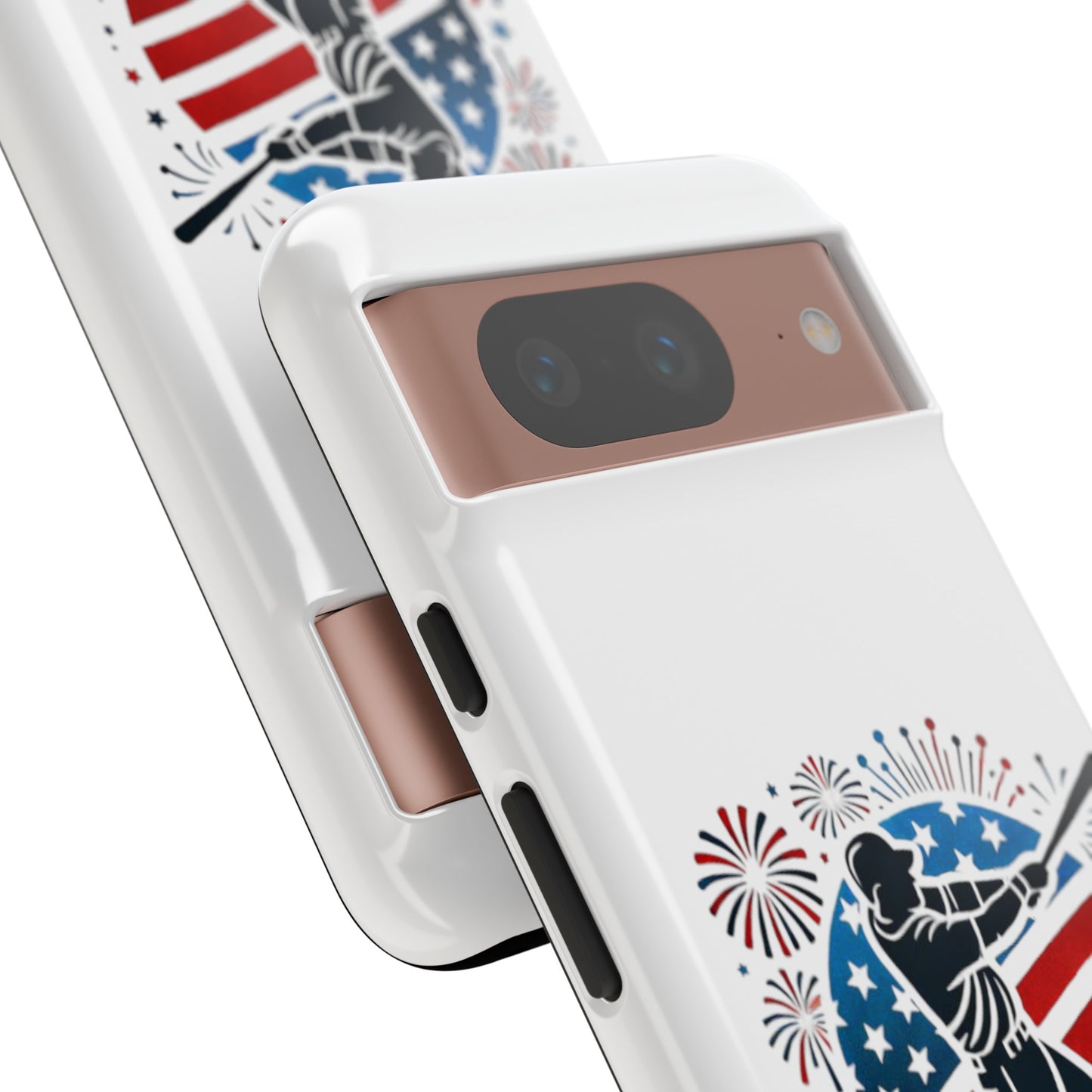 July 4th Baseball design Tough Cases