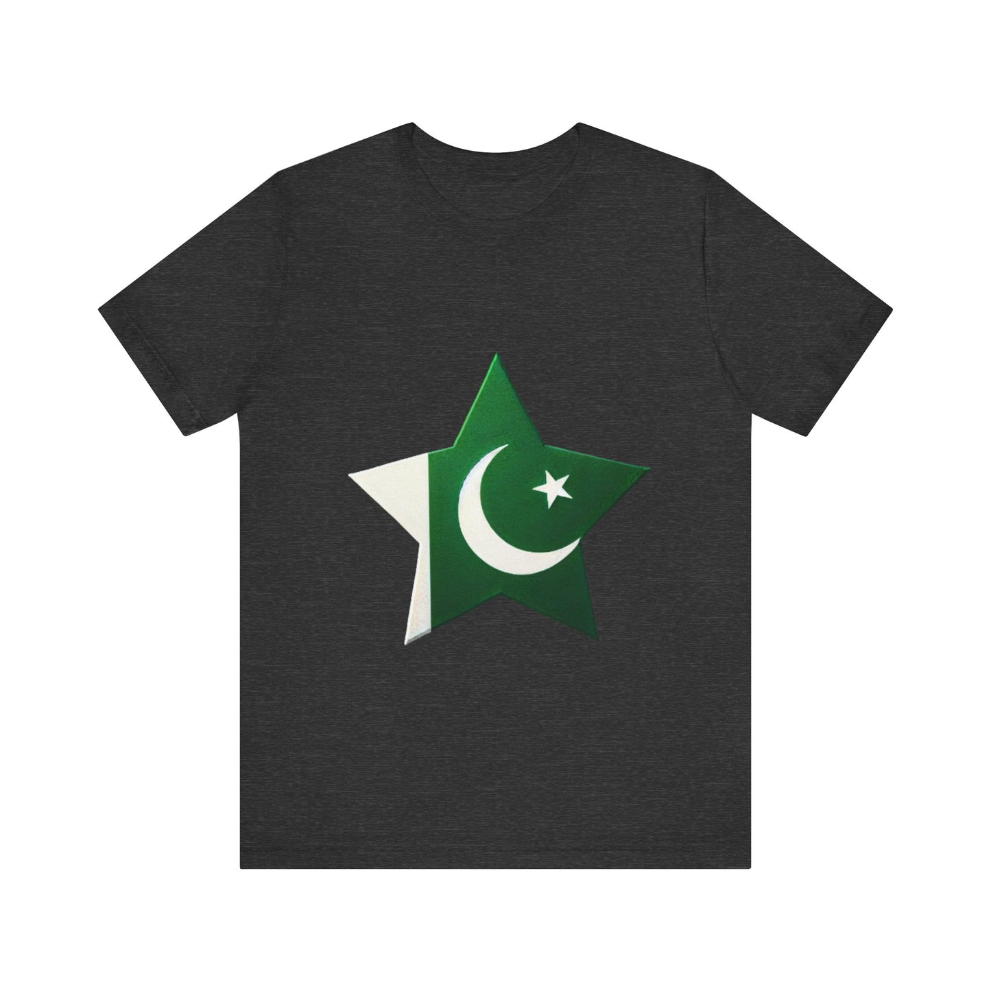 Pakistan flag design [Unisex Jersey Short Sleeve Tee]