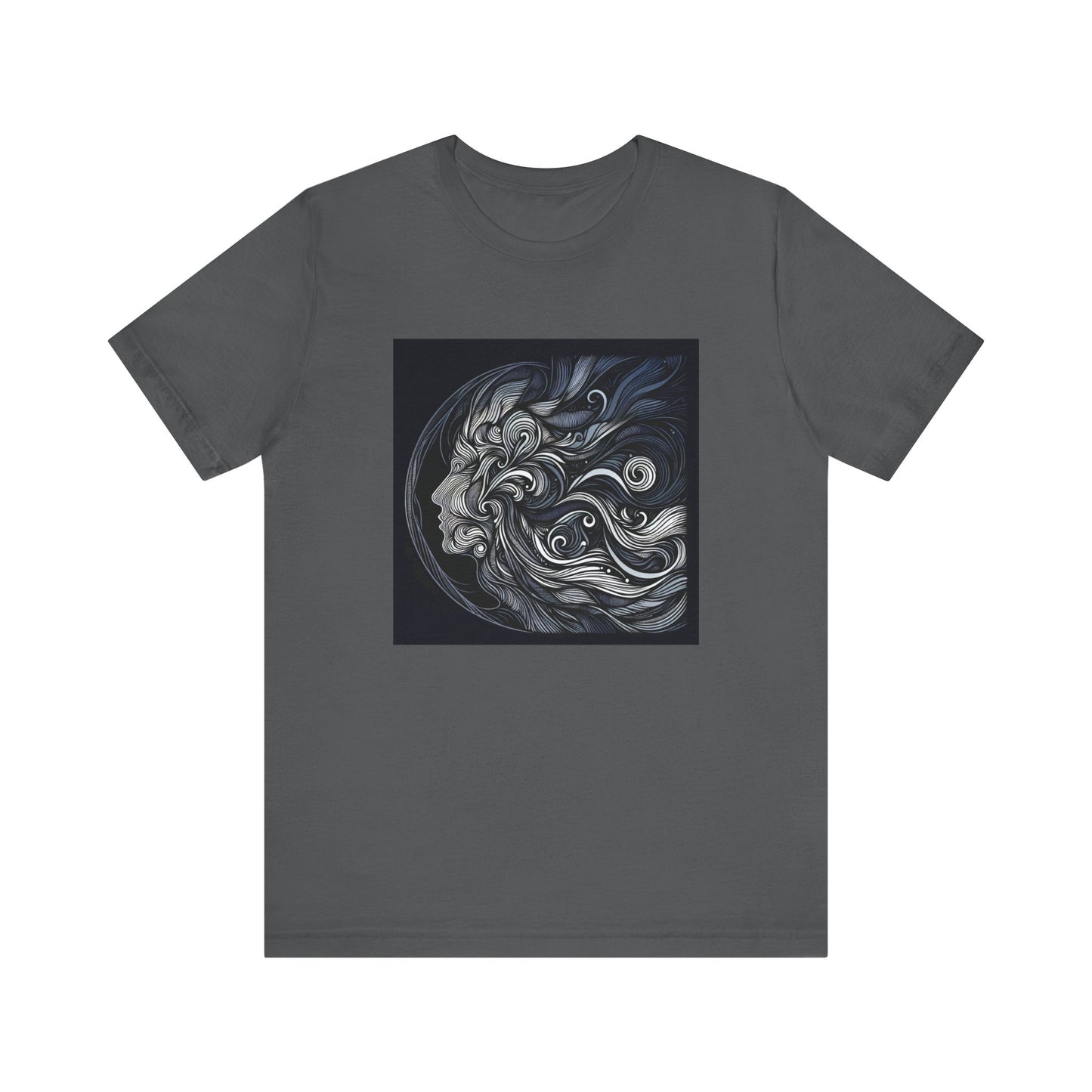 Flowing Lines: Wear Your Art in Motion T-Shirt