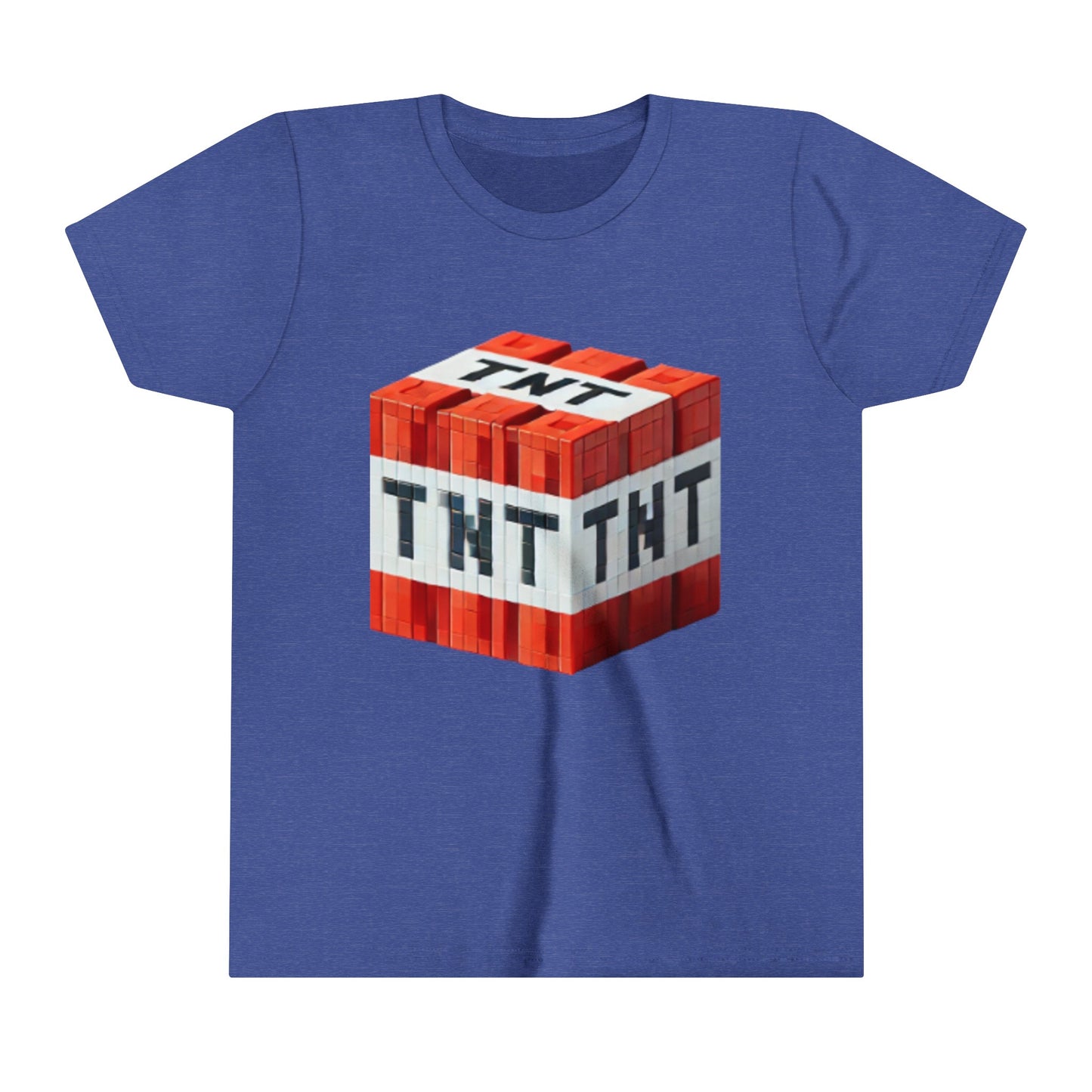 Minecraft TNT Design[Youth Short Sleeve Tee]