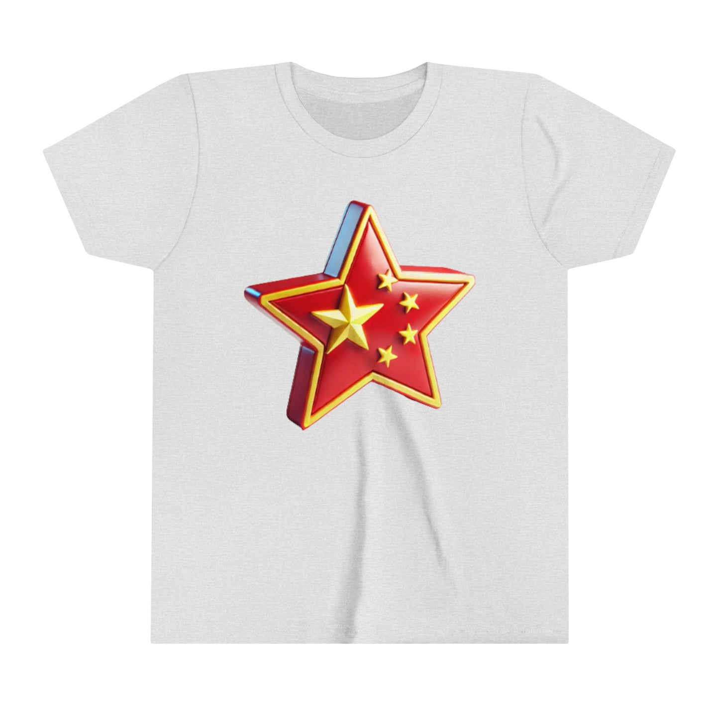 China flag Design(Youth Short Sleeve Tee)