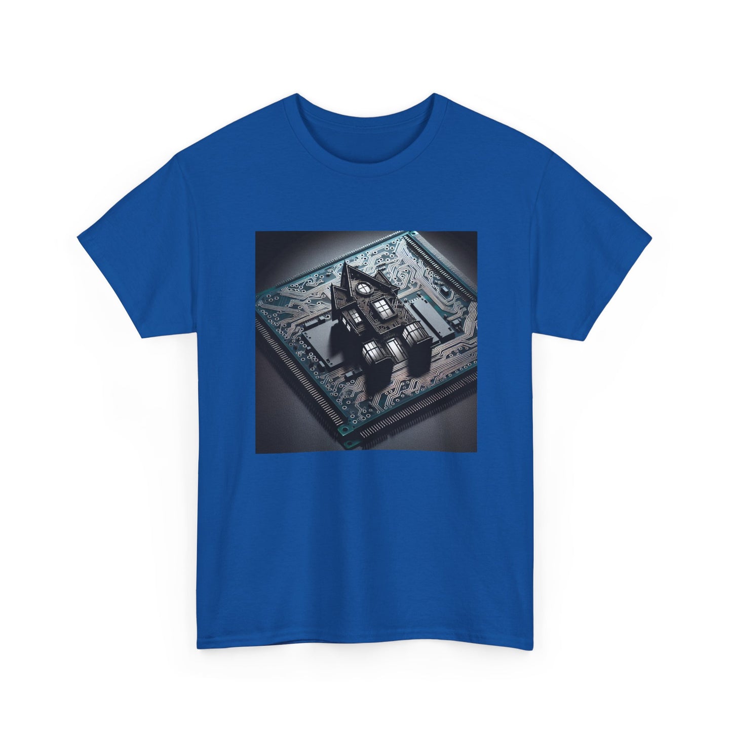 Techno Haunt: Ghostly Circuits of the Night T-Shirt