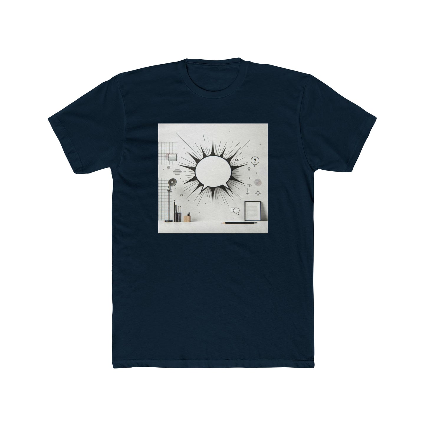 Silent Story: Words Speak Louder Than Faces T-Shirt