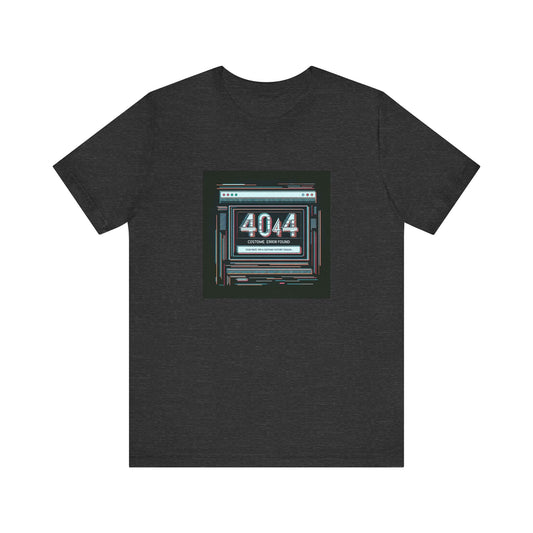 Tech Glitch Chic: 404 Costume Not Found T-Shirt