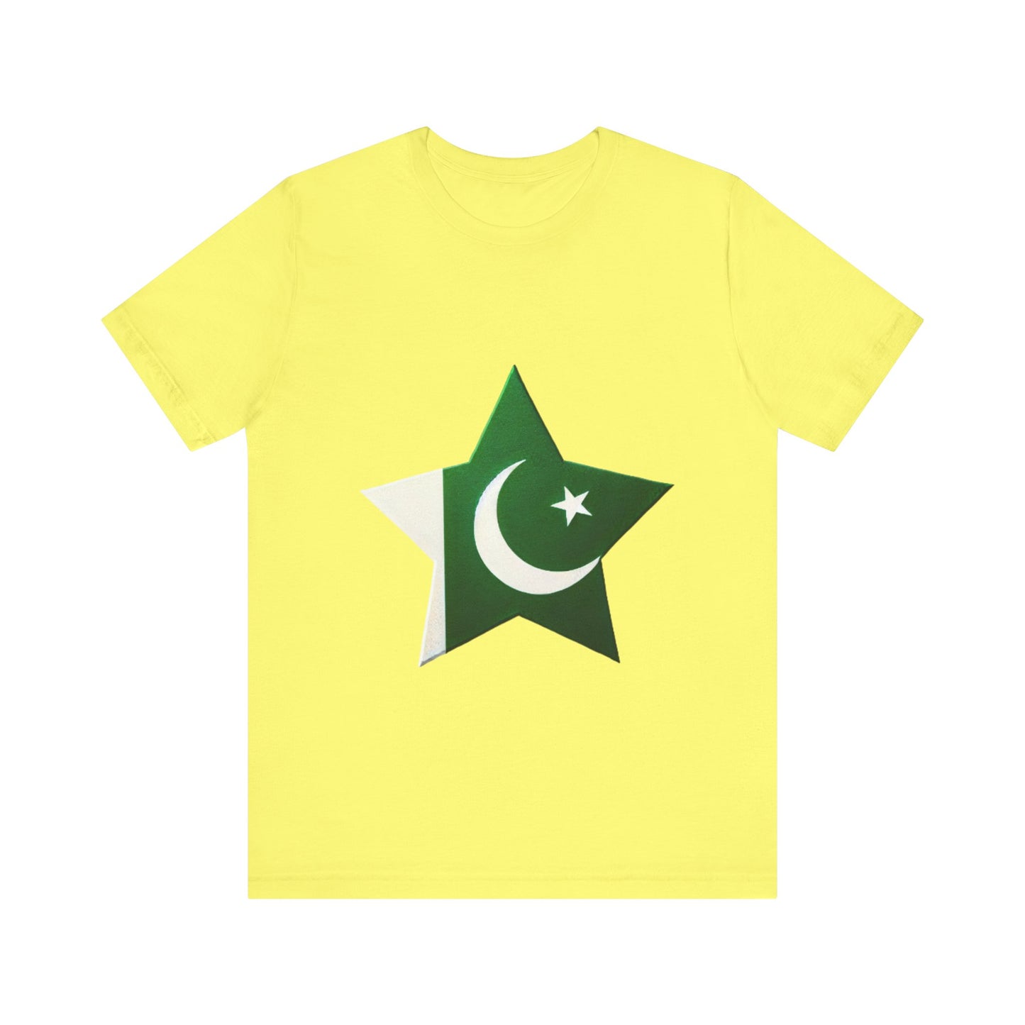 Pakistan flag design [Unisex Jersey Short Sleeve Tee]