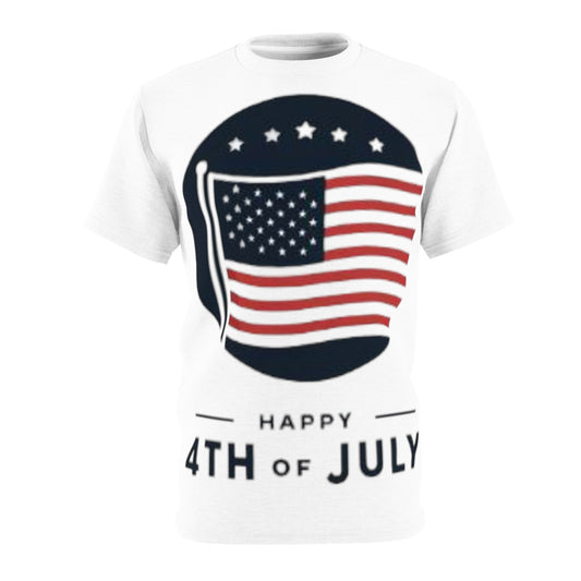 July 4th Indepence day Design [Unisex Cut & Sew Tee (AOP)]