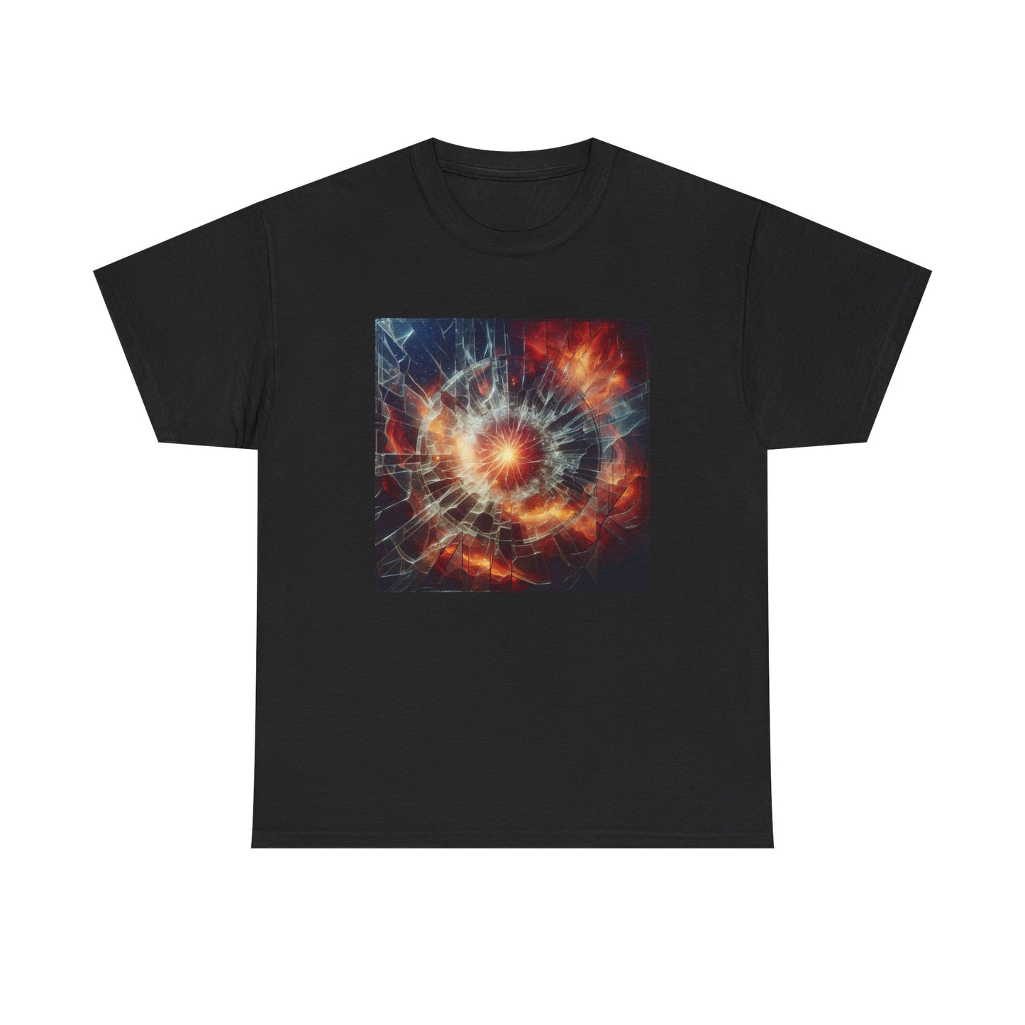 Shattered Radiance: Ignite the Fractured Glow T-Shirt