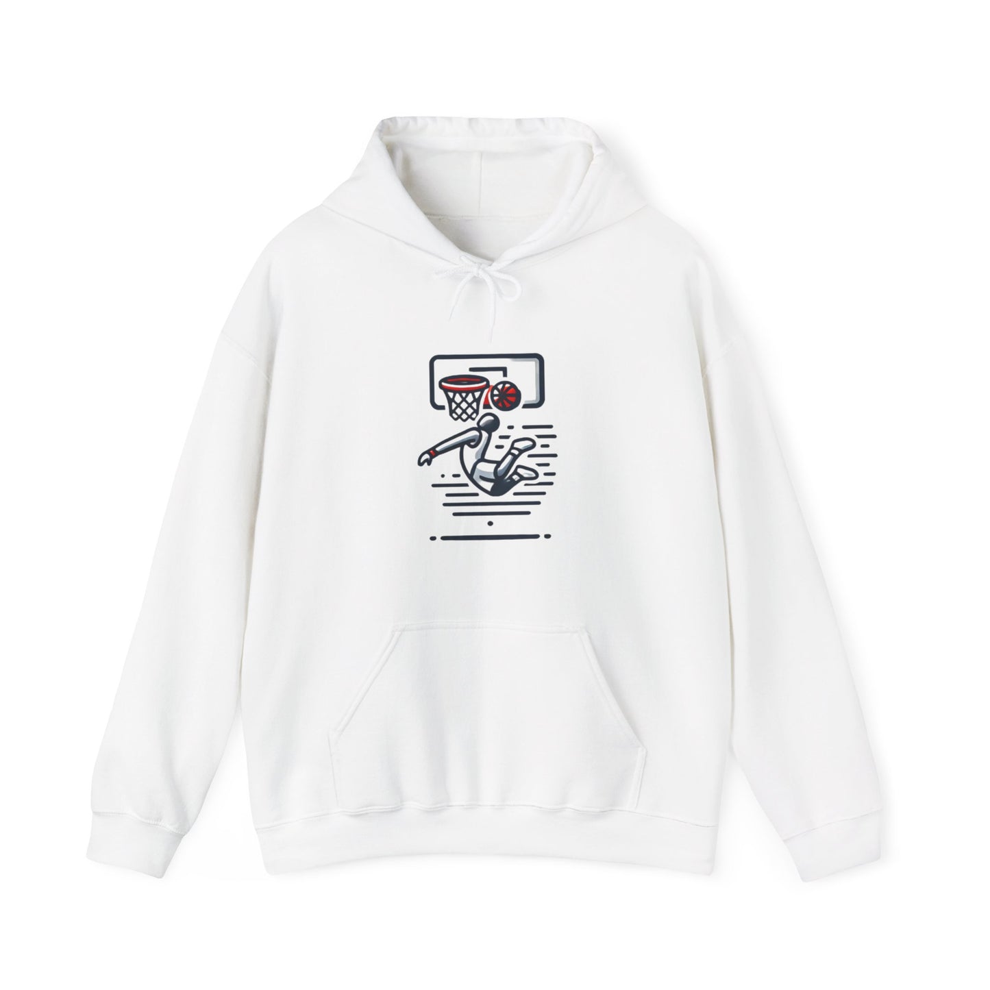Basket Ball Design [Unisex Heavy Blend™ Hooded Sweatshirt]