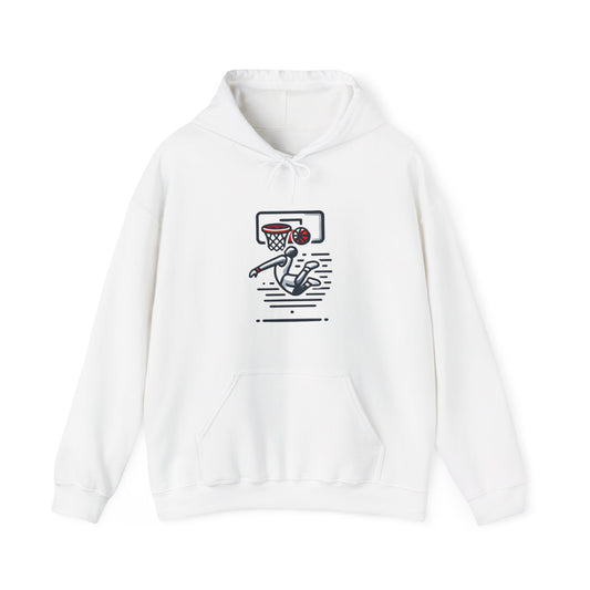Basket Ball Design [Unisex Heavy Blend™ Hooded Sweatshirt]