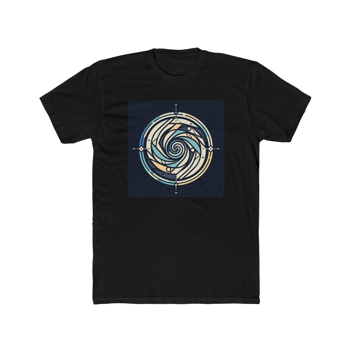 Spiral Symphony: Geometric Harmony on Your Tee T-Shirt