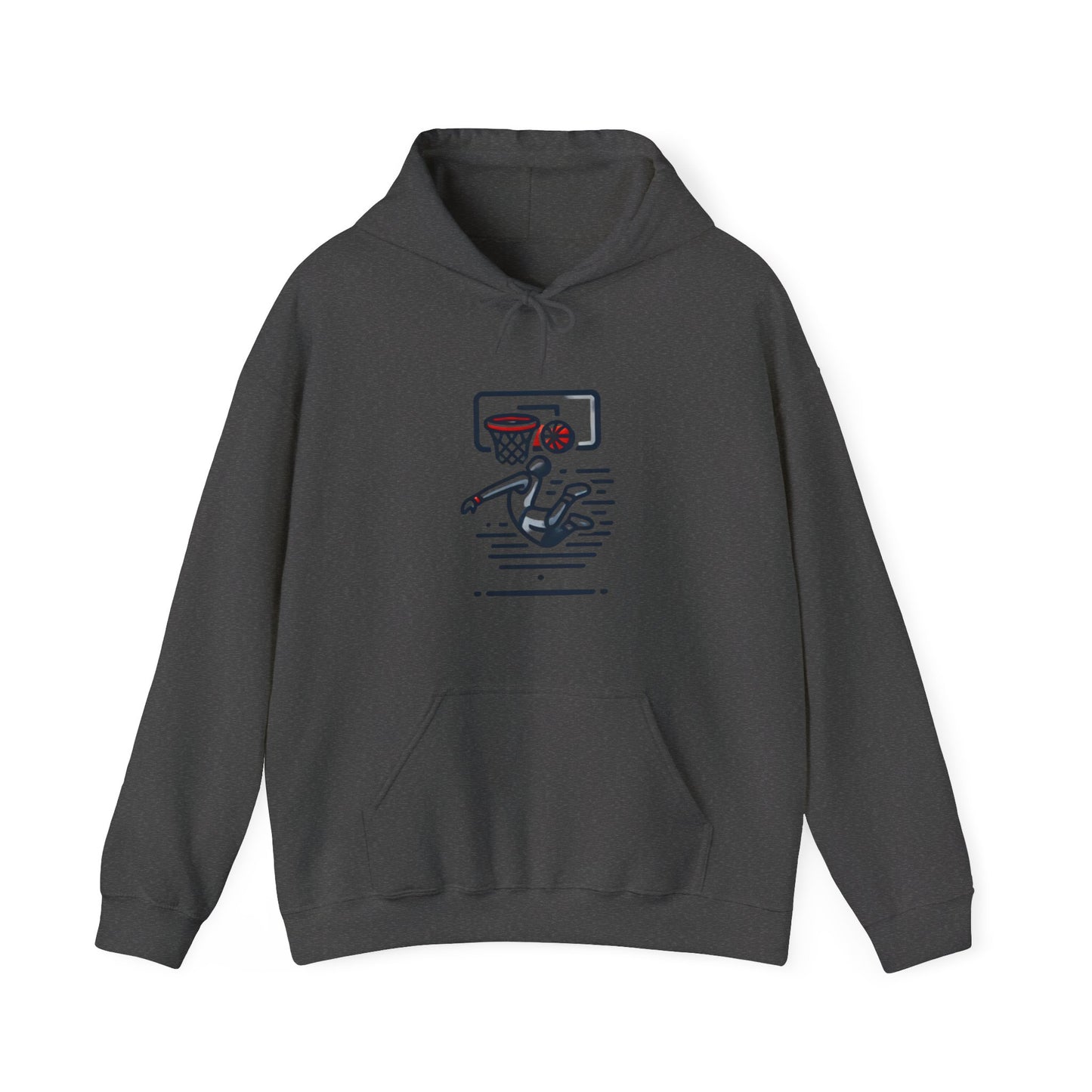 Basket Ball Design [Unisex Heavy Blend™ Hooded Sweatshirt]