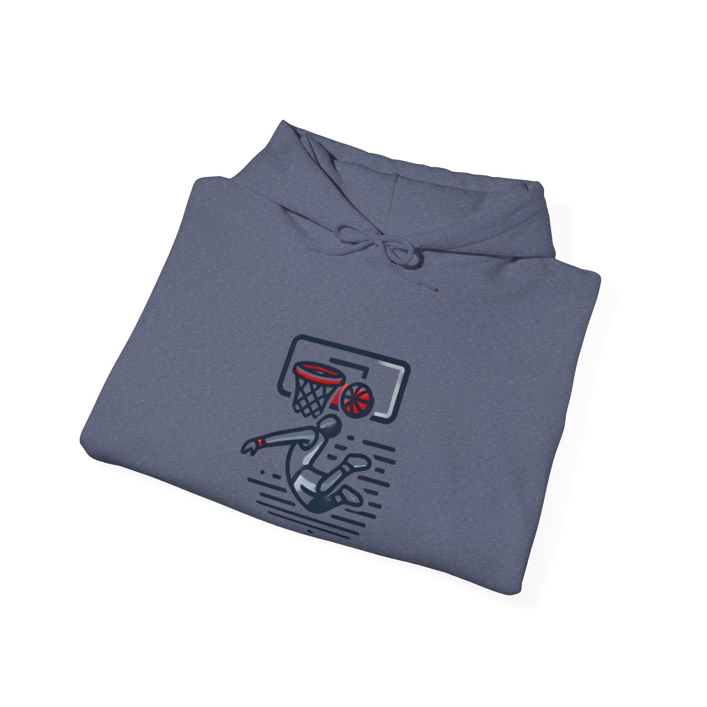 Basket Ball Design [Unisex Heavy Blend™ Hooded Sweatshirt]