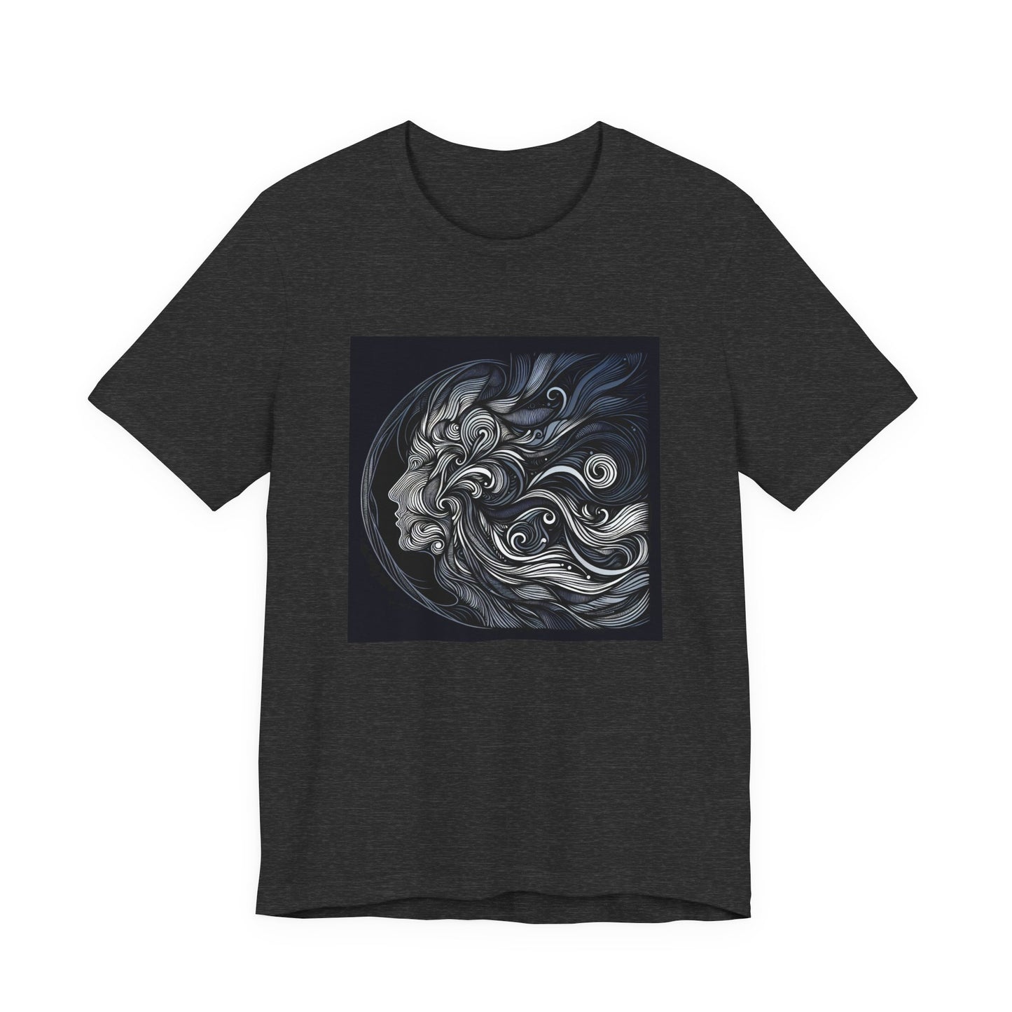 Flowing Lines: Wear Your Art in Motion T-Shirt