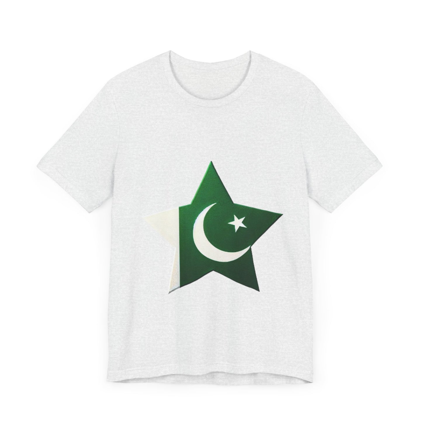 Pakistan flag design [Unisex Jersey Short Sleeve Tee]