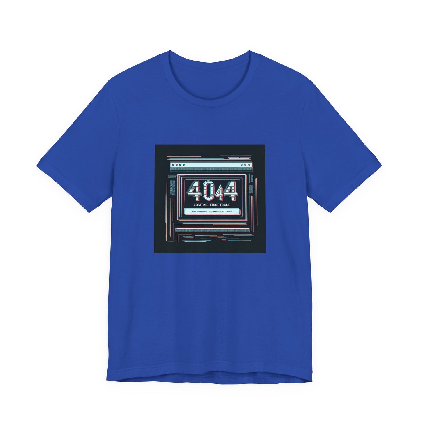 Tech Glitch Chic: 404 Costume Not Found T-Shirt