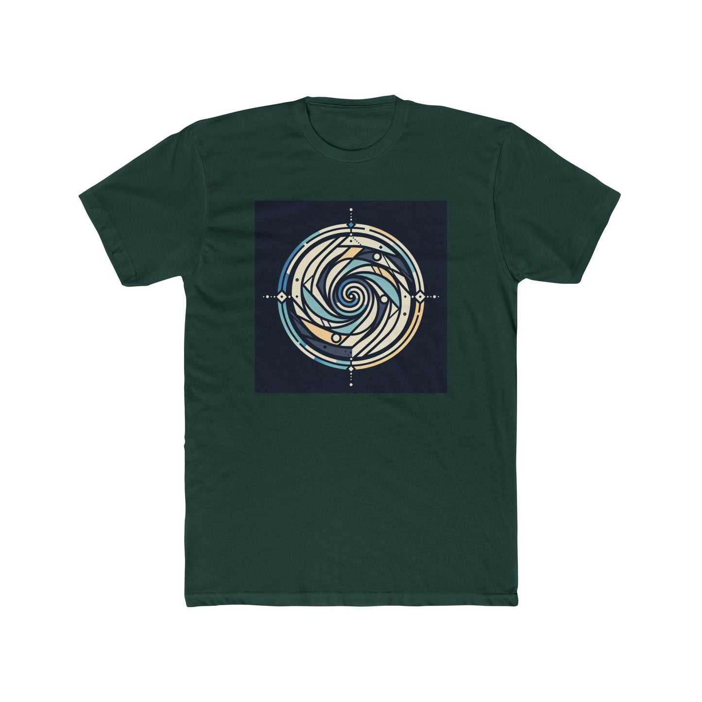 Spiral Symphony: Geometric Harmony on Your Tee T-Shirt