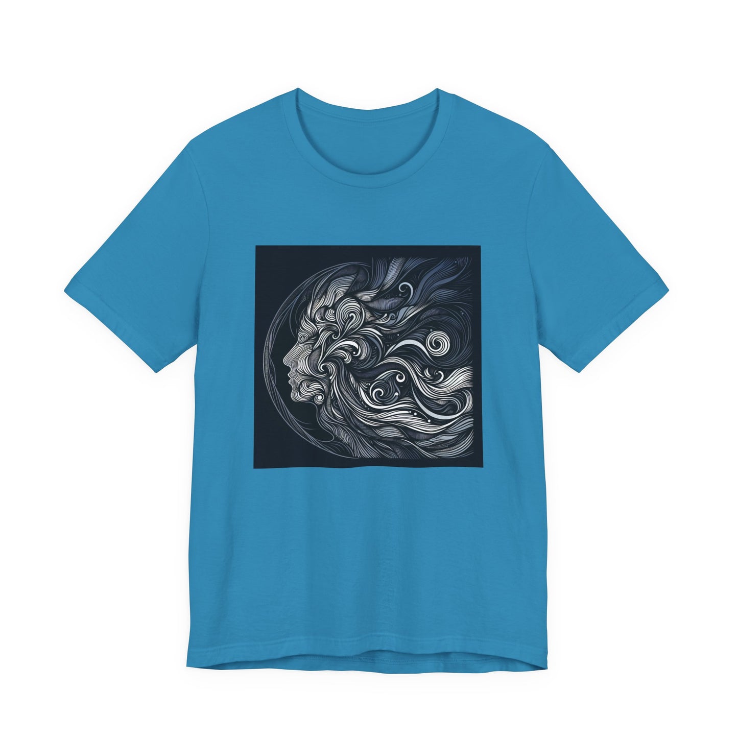 Flowing Lines: Wear Your Art in Motion T-Shirt