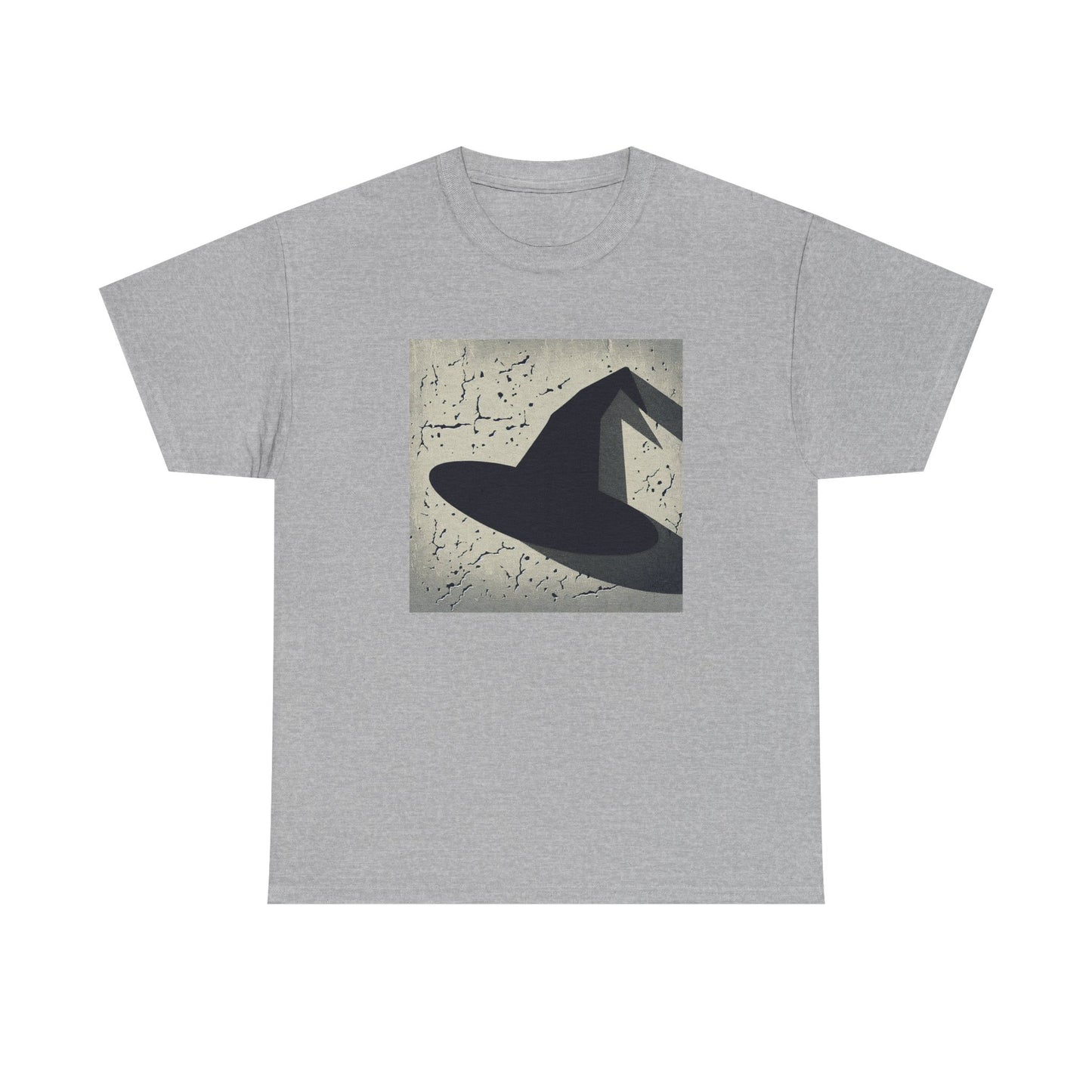 Whimsical Witchcraft: Shadows Cast on Textured Walls T-Shirt